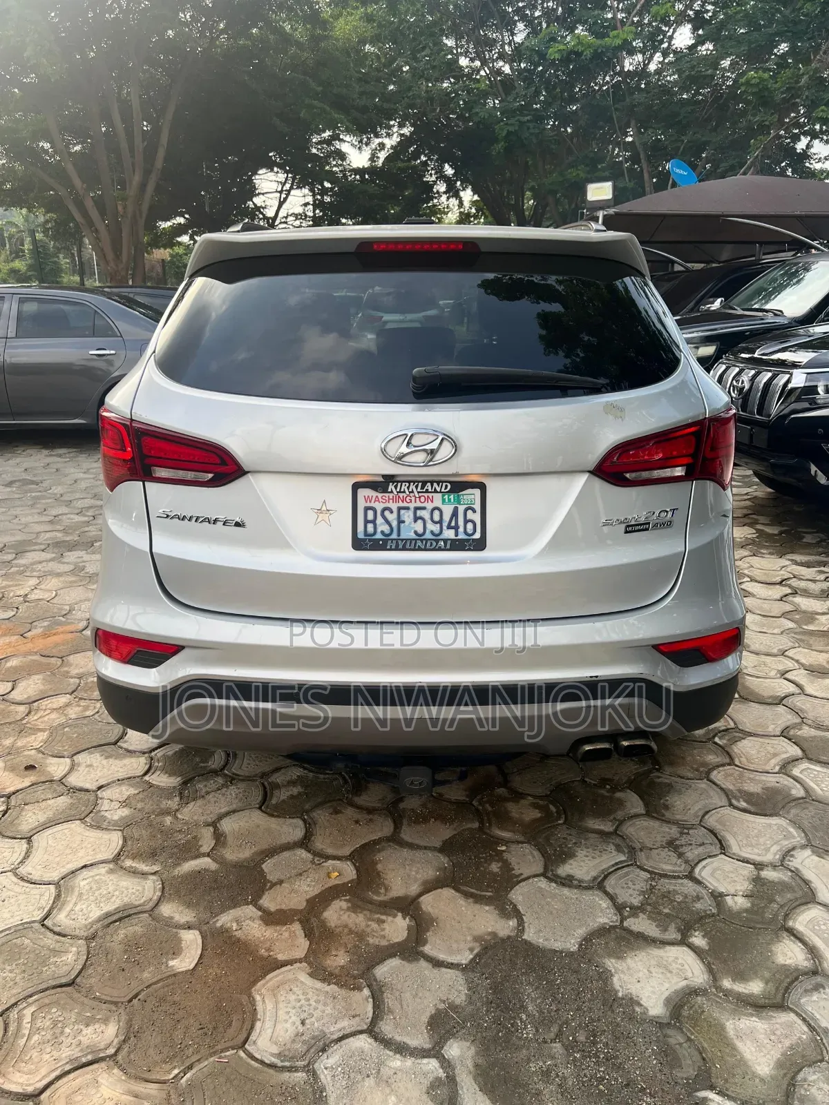 Hyundai Santa Fe 2016 Silver