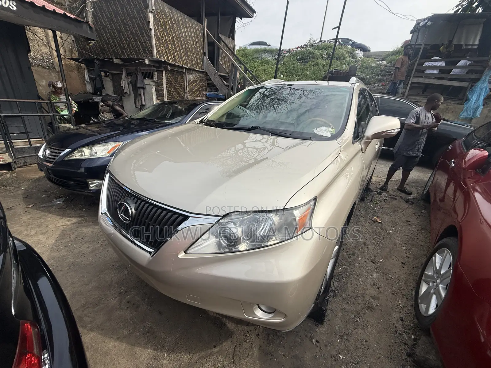 Lexus RX 350 AWD 2012 Gold