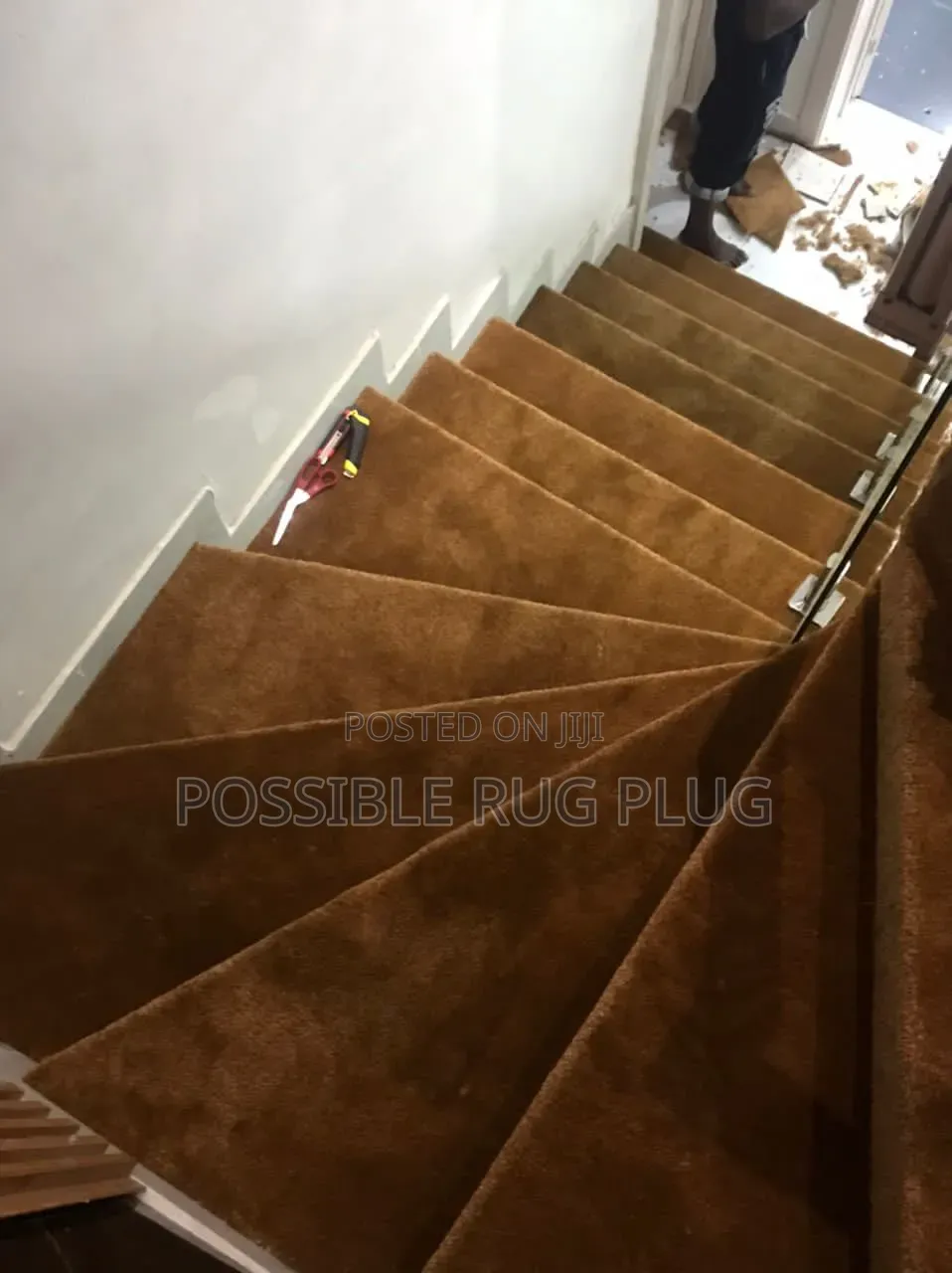 Wall to Wall on Stairs(Gold)