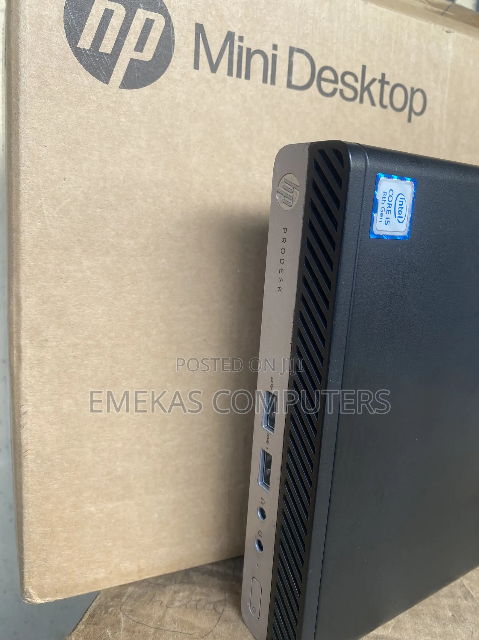 New HP EliteDesk 800 G6 mini PC 8GB Intel Core i5 SSD 256GB