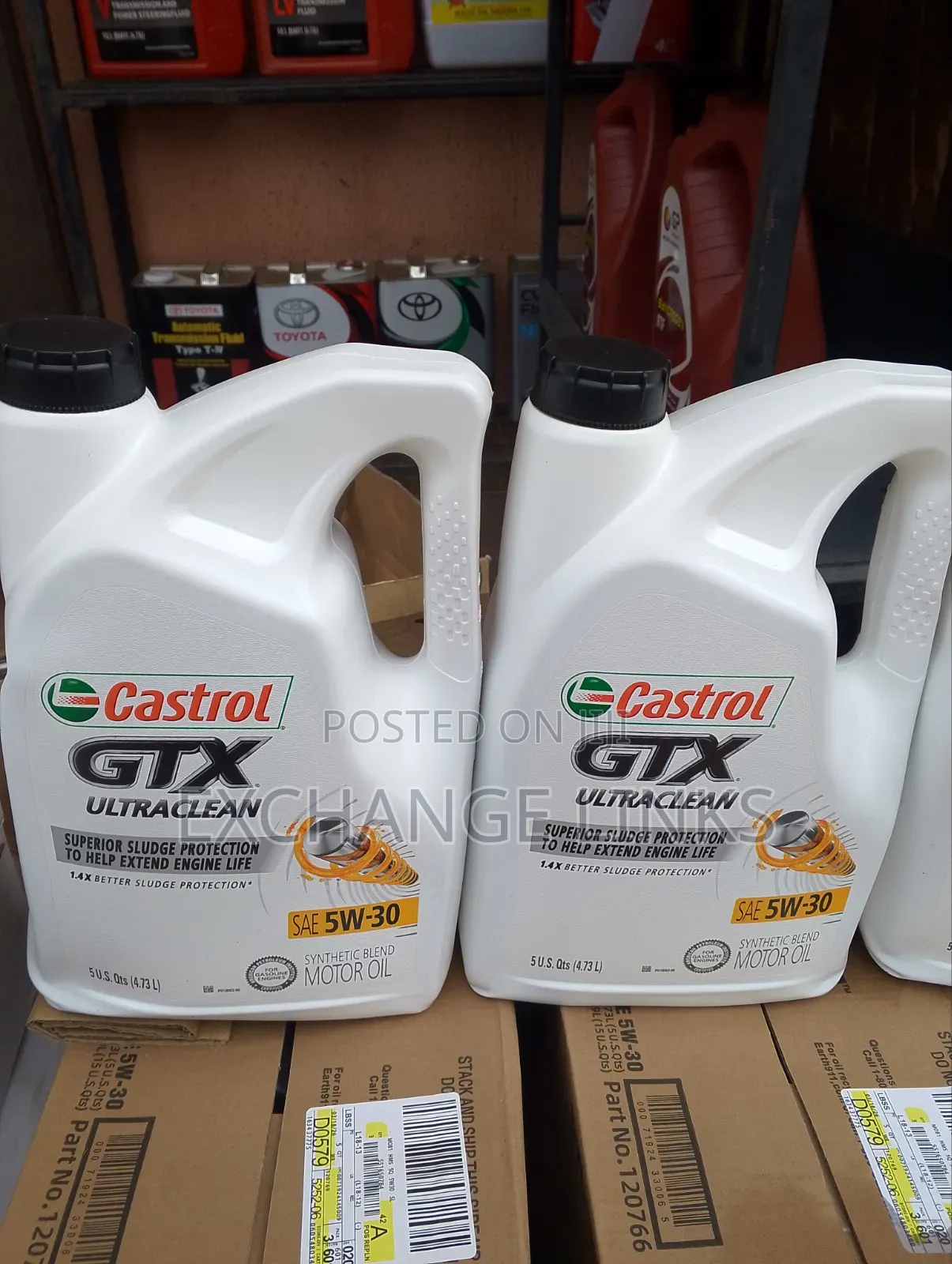 Castrol GTX 5w-30 5l for Toyota, Lexus, Hyundai and Kia Cars