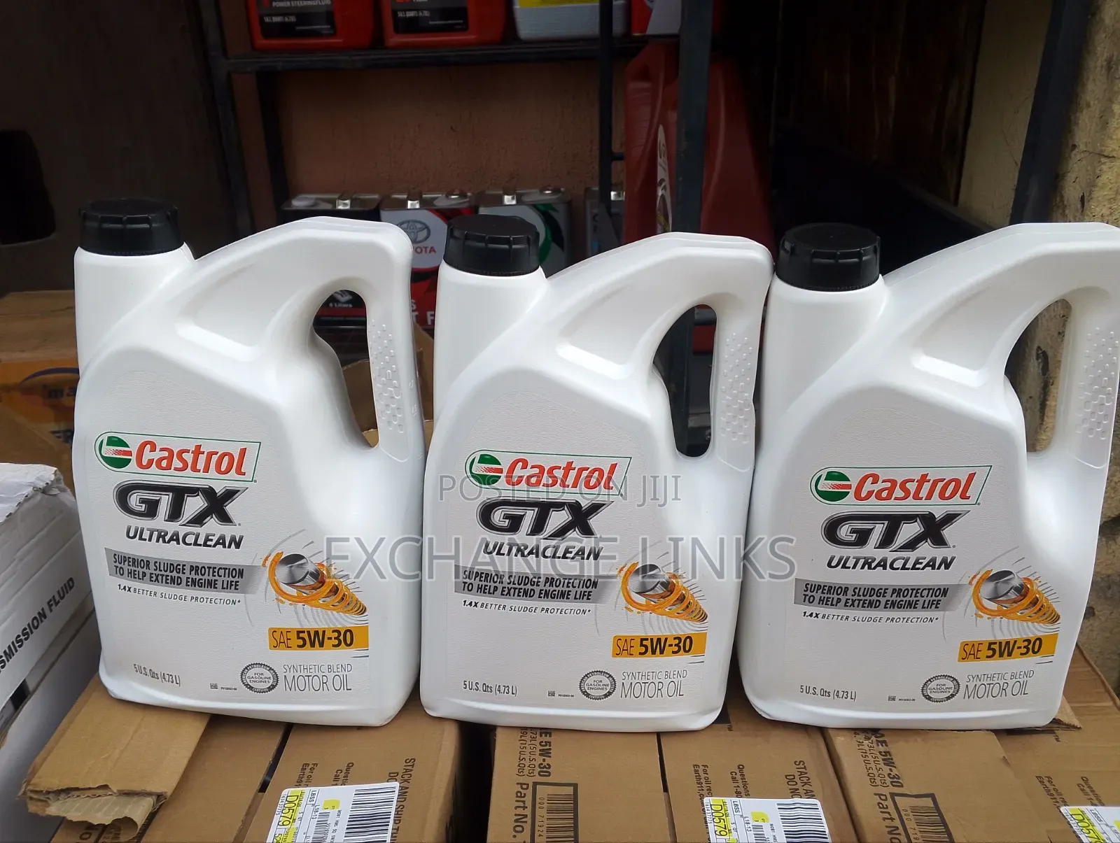 Castrol GTX 5w-30 5l for Toyota, Lexus, Hyundai and Kia Cars