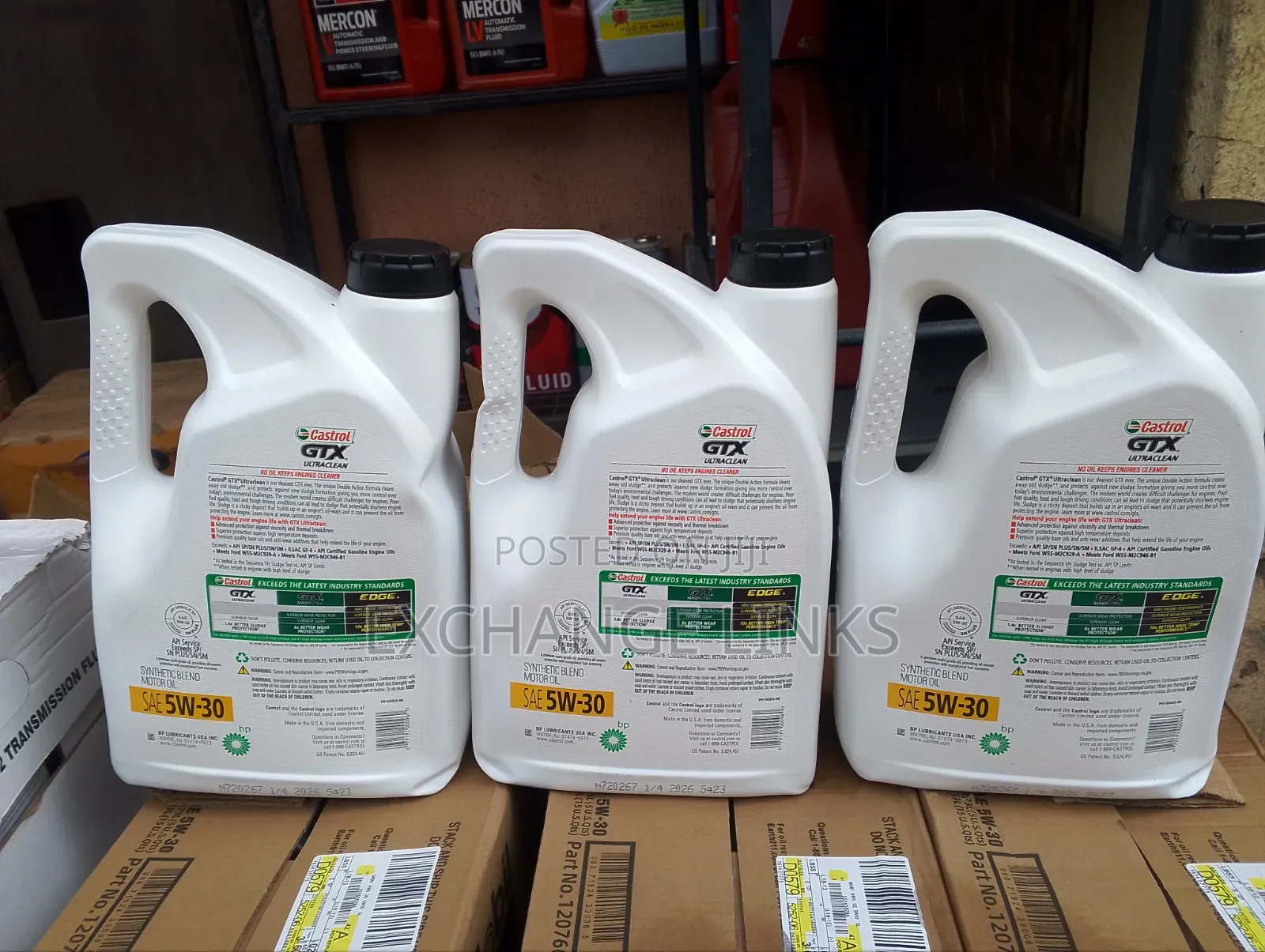 Castrol GTX 5w-30 5l for Toyota, Lexus, Hyundai and Kia Cars