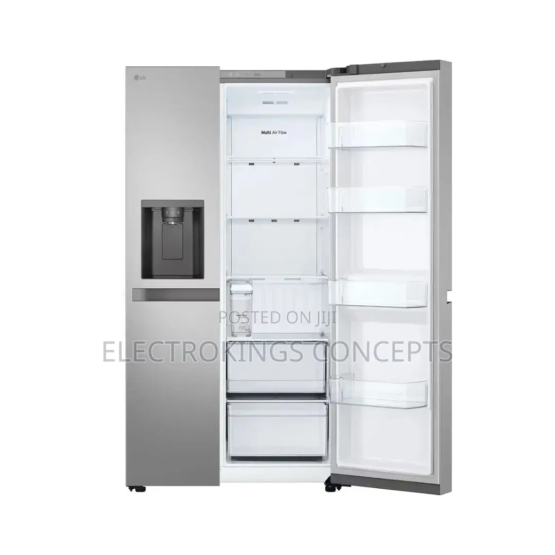 Lg 684l Side-by-Side Refrigerator With Water Dispenser | Gc L257klkw