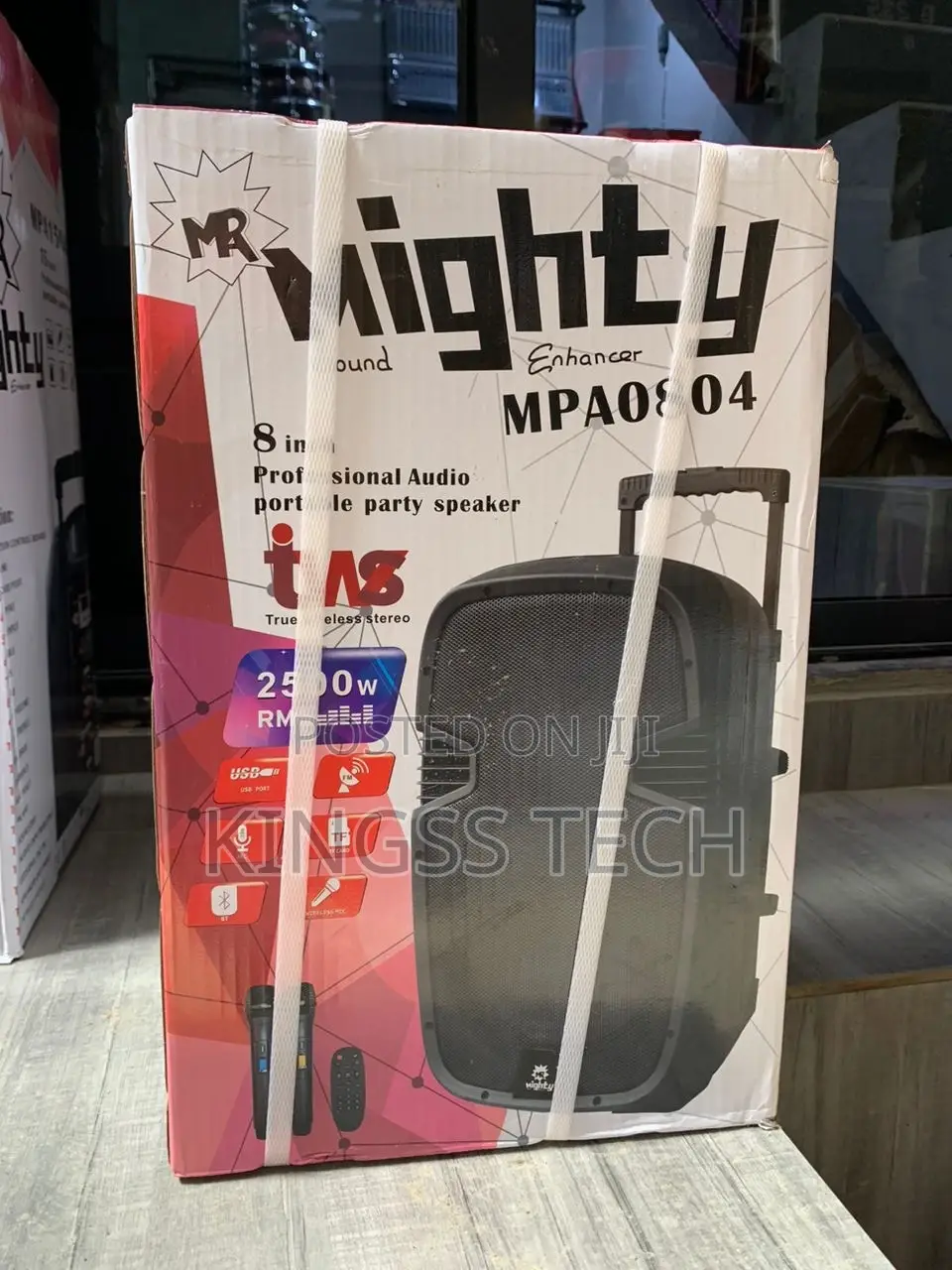 Mighty Pro Audio 8inches Rechargeable Battery Public Address System