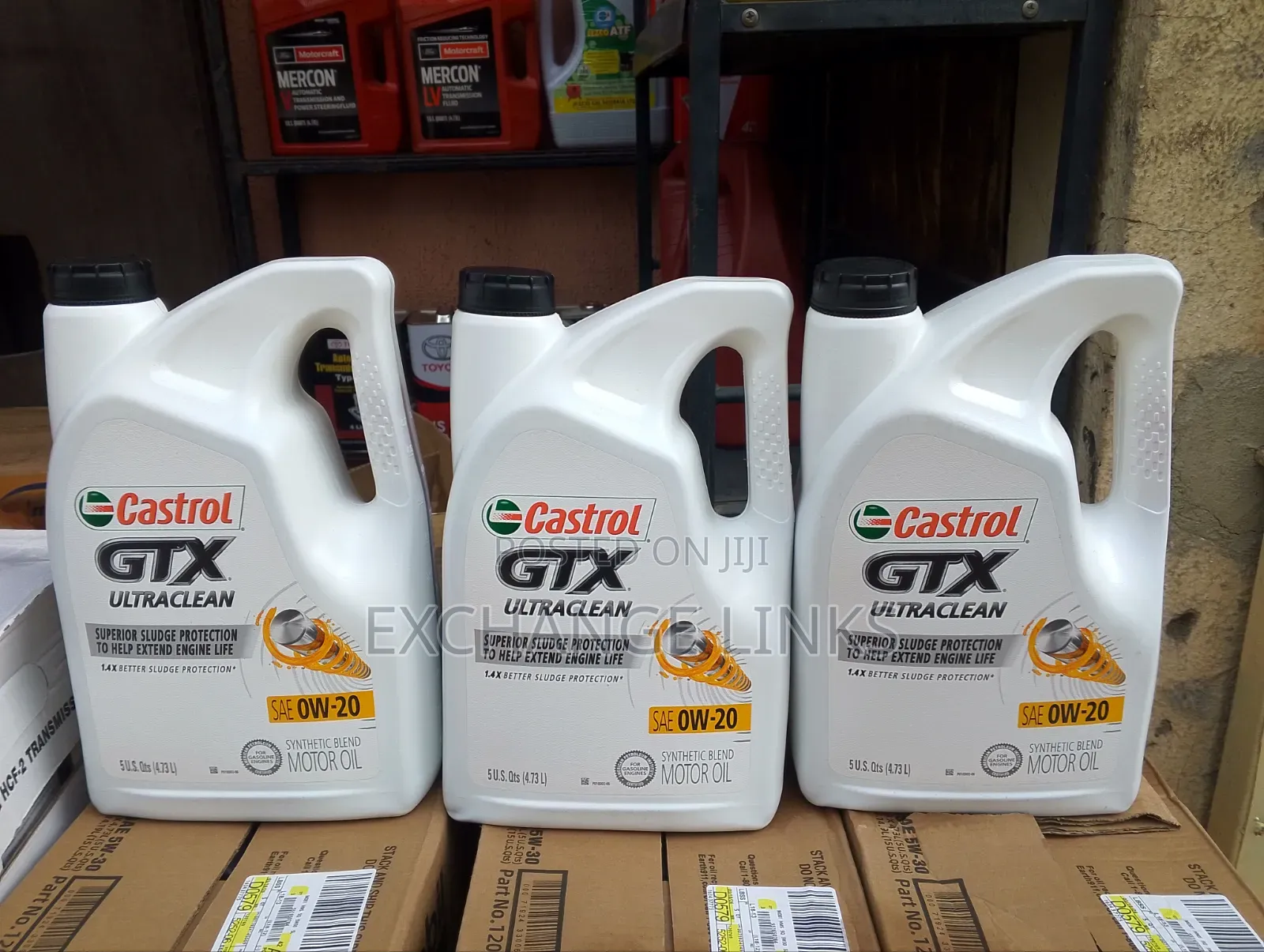 GTX Castrol Engine 0w-20 5l Fully Synthetic for Suvs