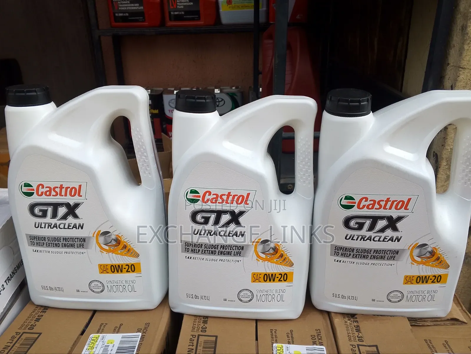GTX Castrol Engine 0w-20 5l Fully Synthetic for Suvs