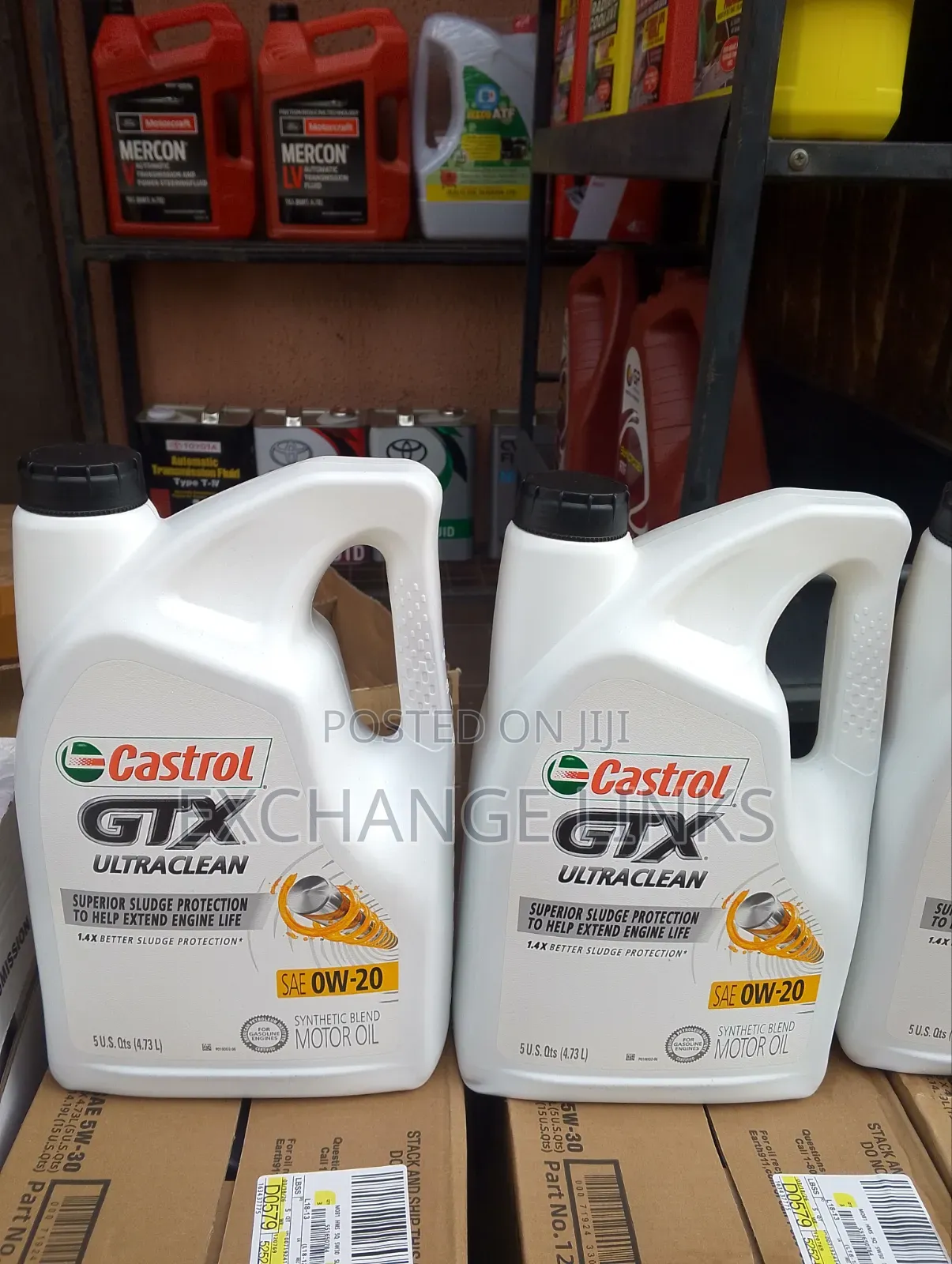 GTX Castrol Engine 0w-20 5l Fully Synthetic for Suvs