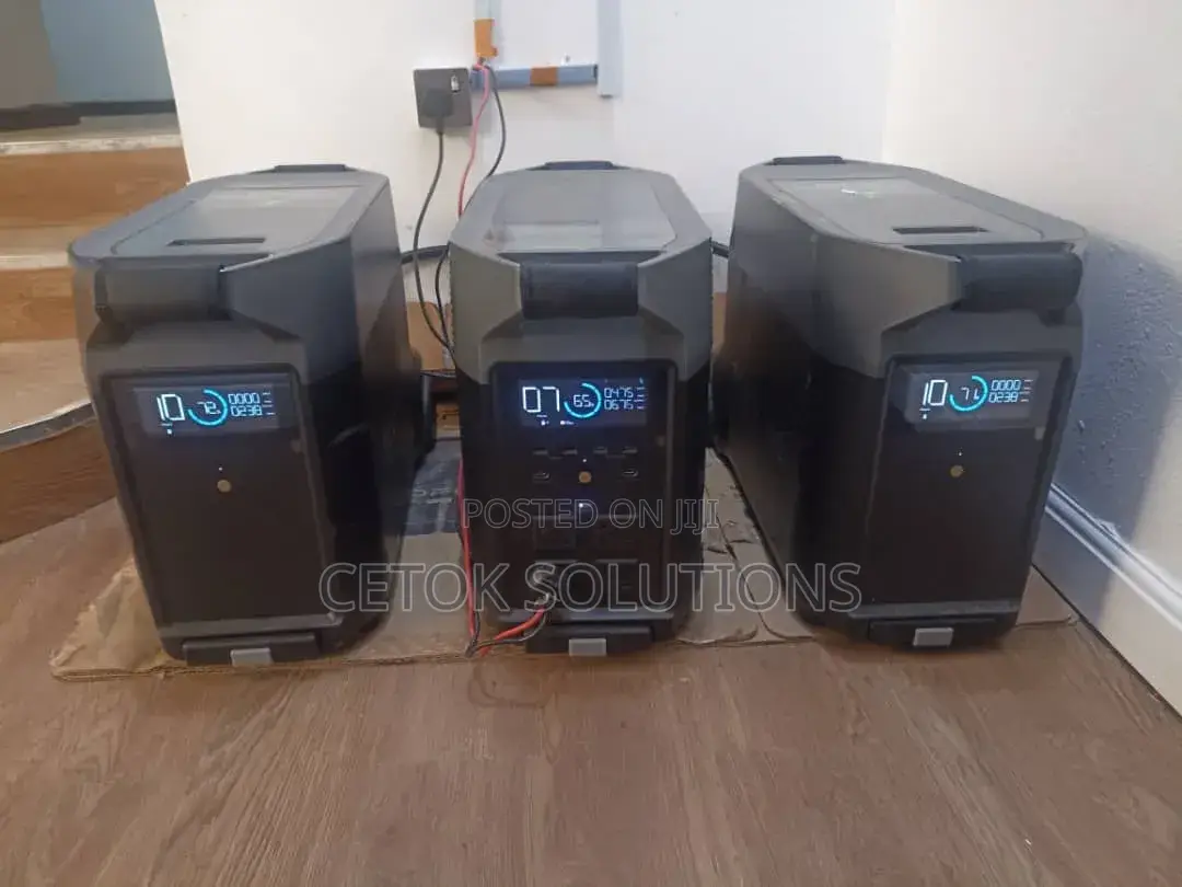 Used Ecoflow Delta Pro 3.6kva / 11kwh Two Battery Solar Power Station