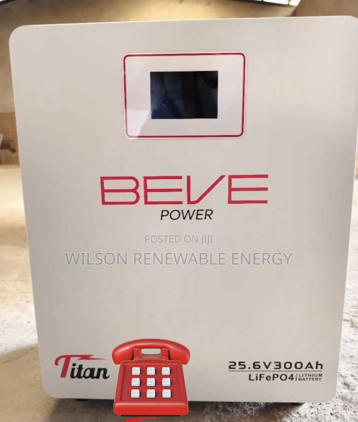 Beve 7.6kwh 24v Lithium Battery