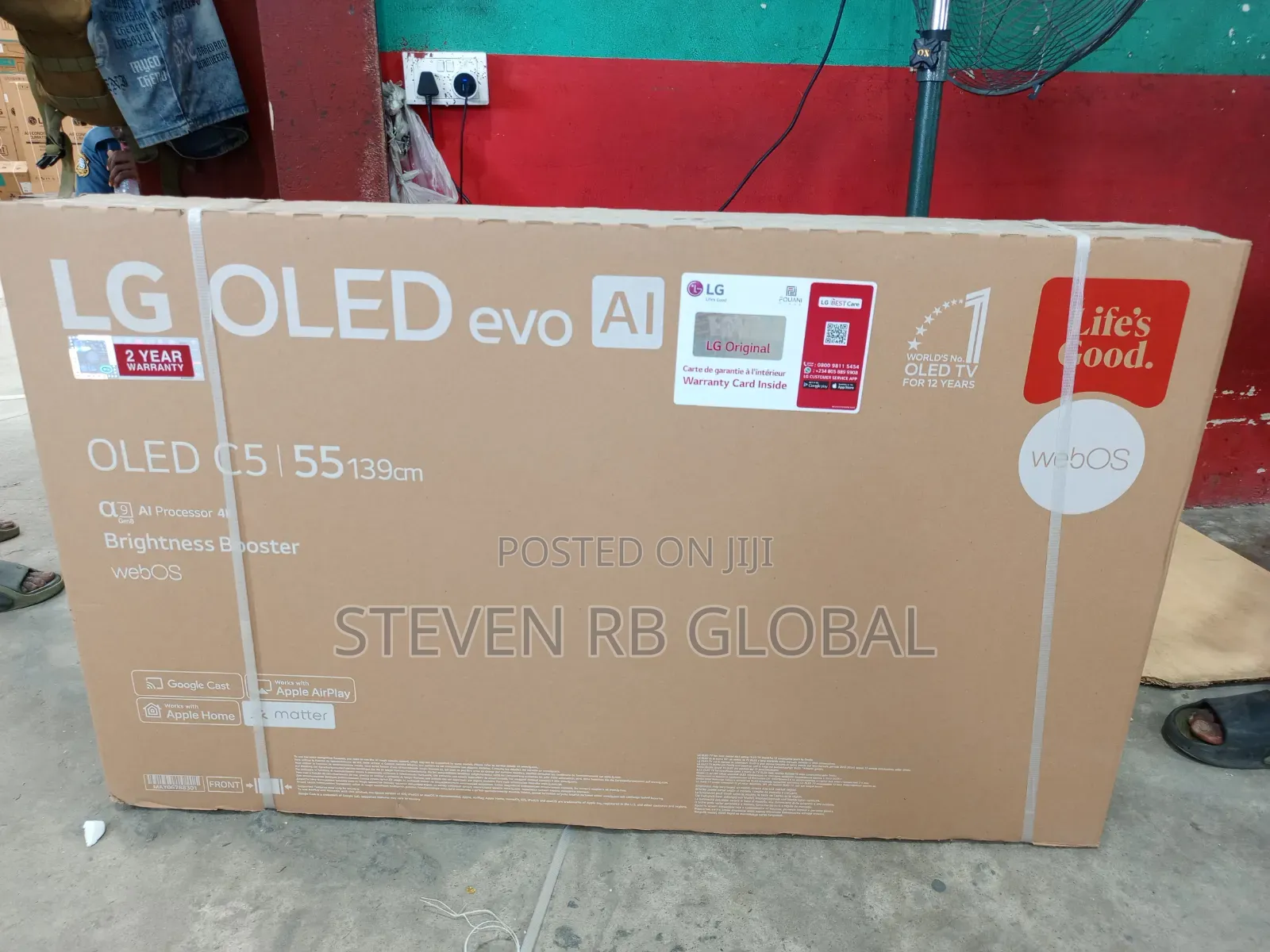Lg 55" Oled Evo Smart Tv With Ai Magic Remote | 55c56