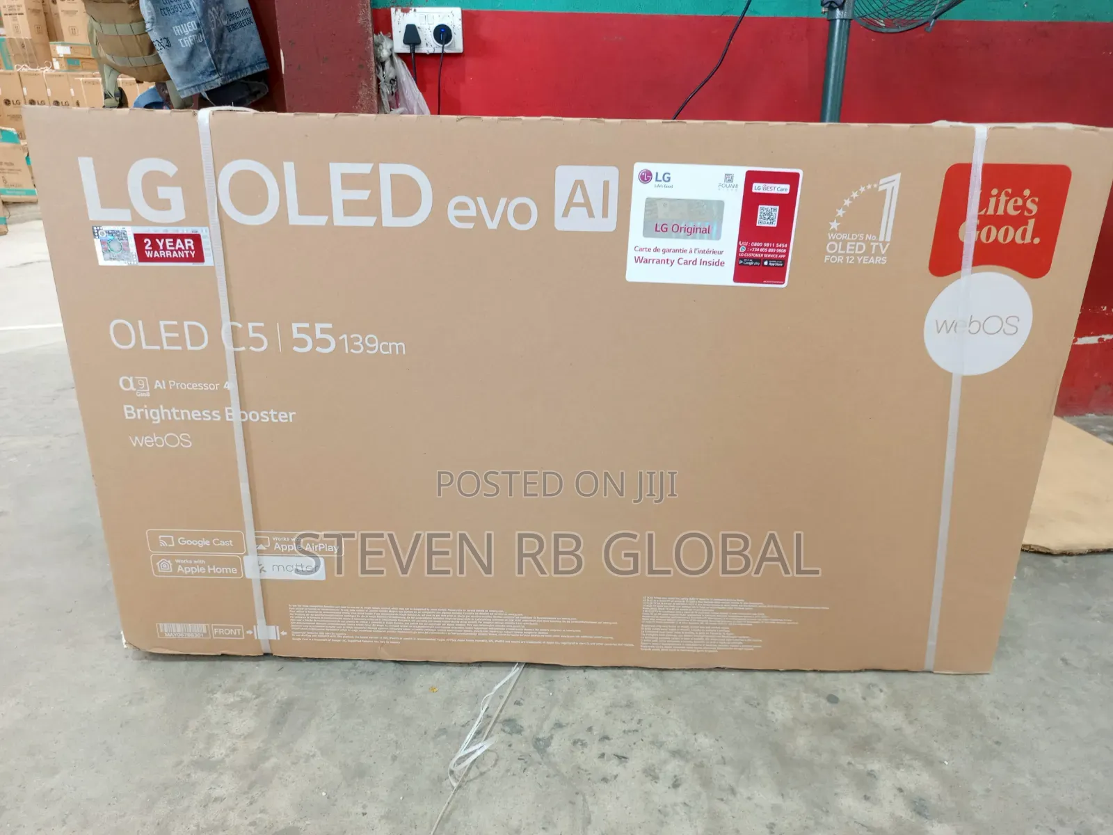 Lg 55" Oled Evo Smart Tv With Ai Magic Remote | 55c56