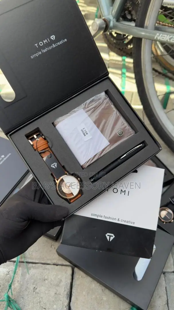 High Quality Tomi Watch S8+Pen +Wallet