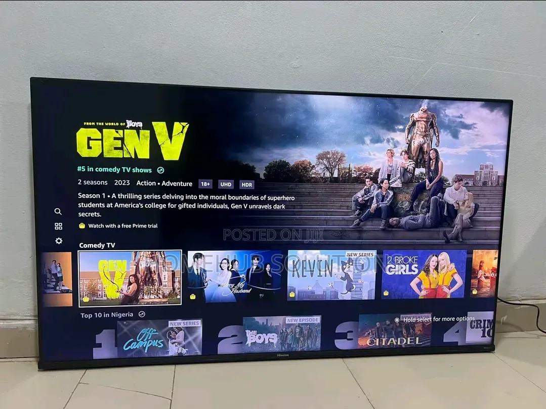 65inch A6 Hisense Neatly Used Smart Tv