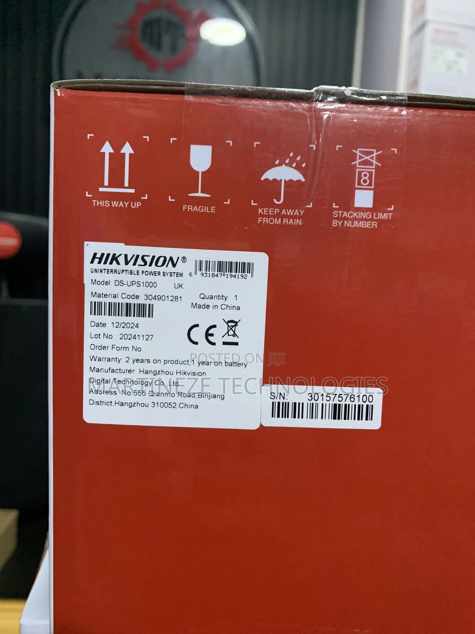 Hikvision Ds-Ups1000/1000va