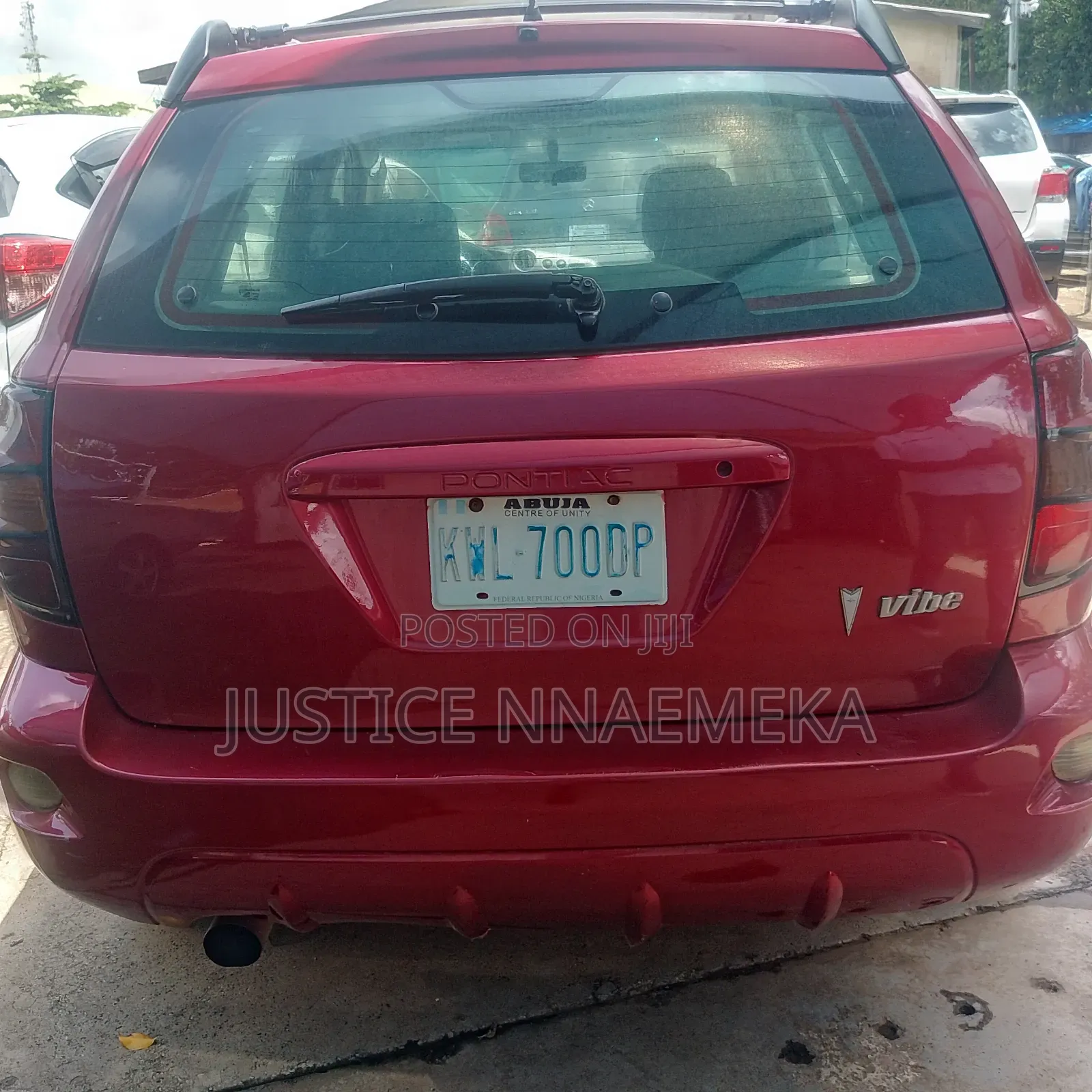 Pontiac Vibe Automatic 2003 Red