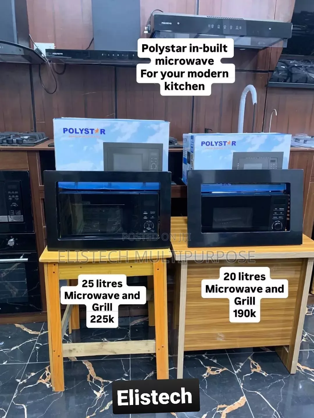 25lpolystar in-Built Microwave and Grill