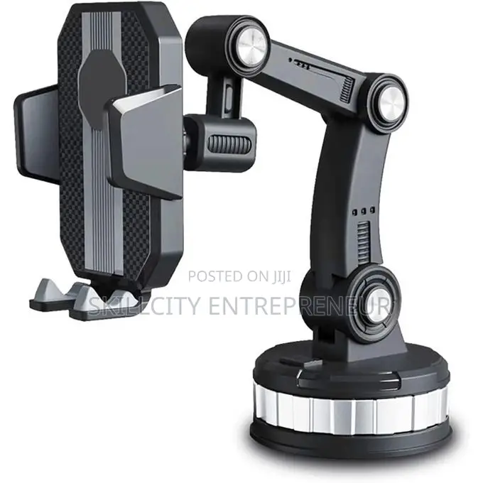 One-Button Pop-Up Suction Cup Phone Holder