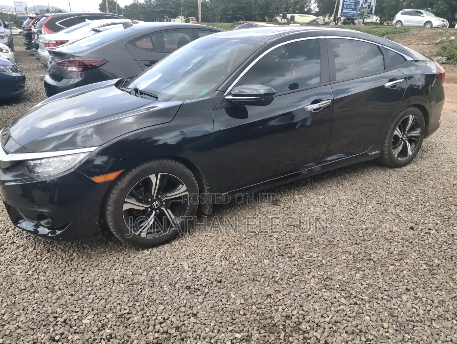 Honda Civic Touring 4dr Sedan (1.5L 4cyl) 2016 Black