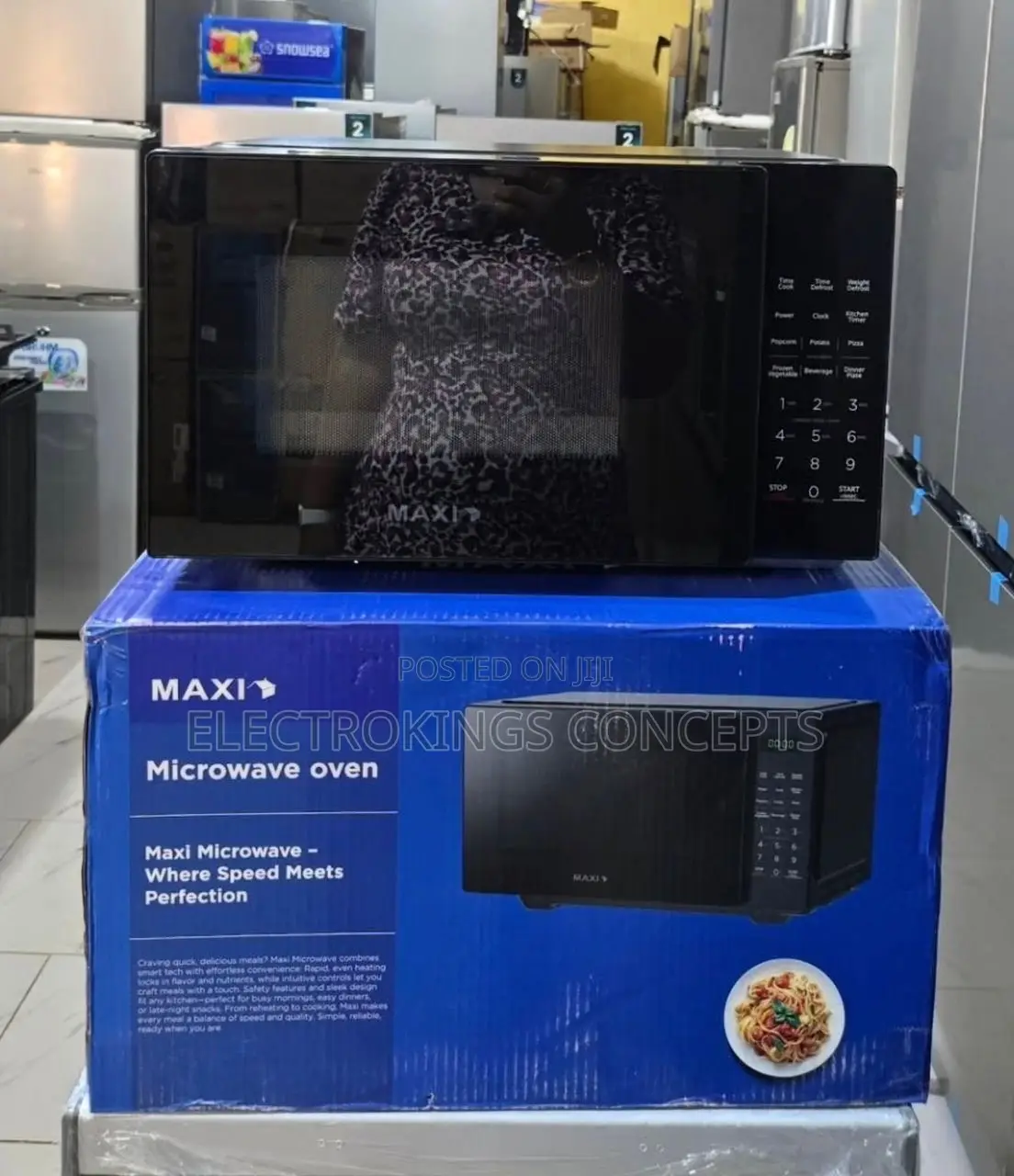 Maxi 30l Digital Microwave Oven With Advanced Controls –Maximwo302km-D
