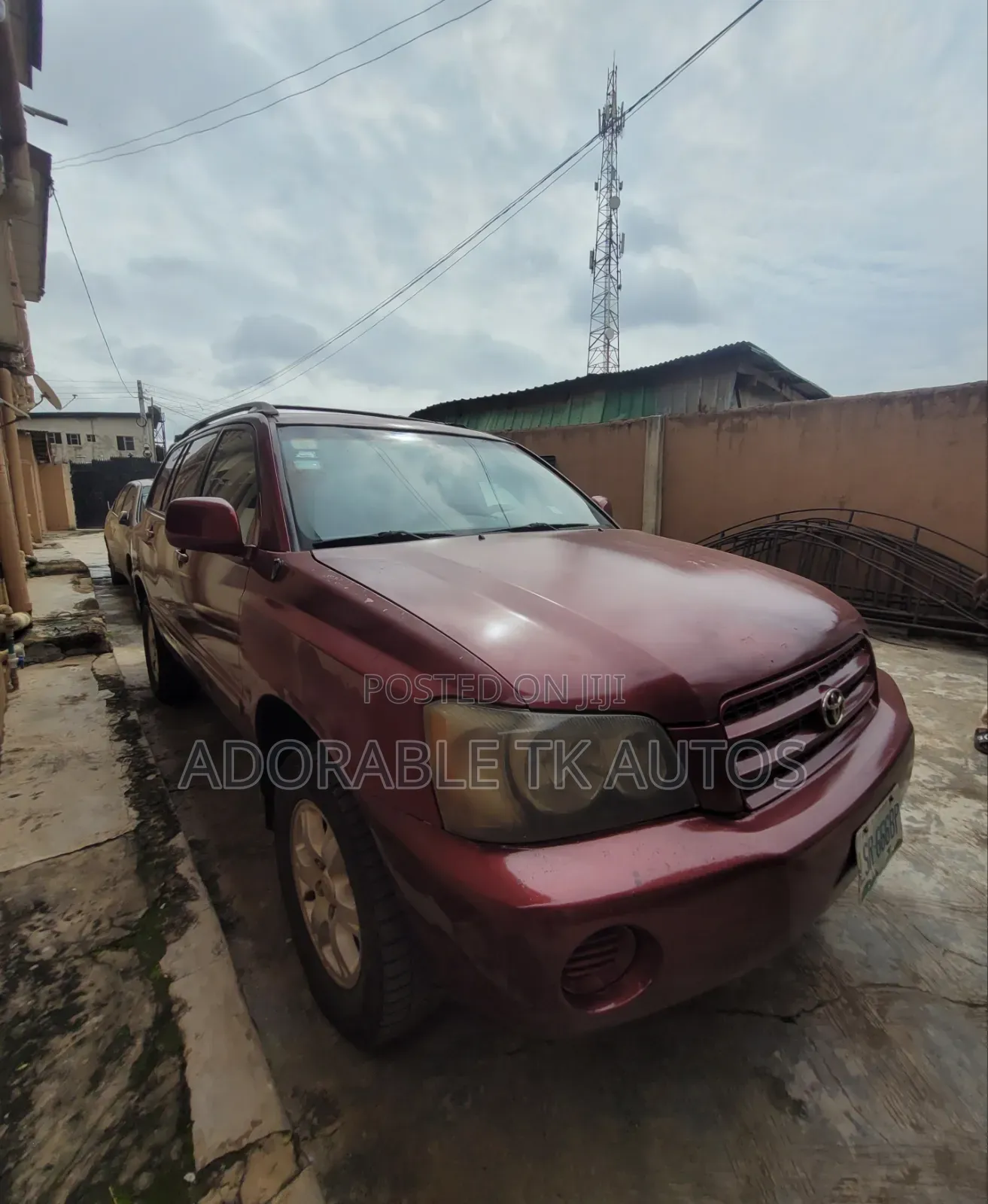 Toyota Highlander 2004 Red