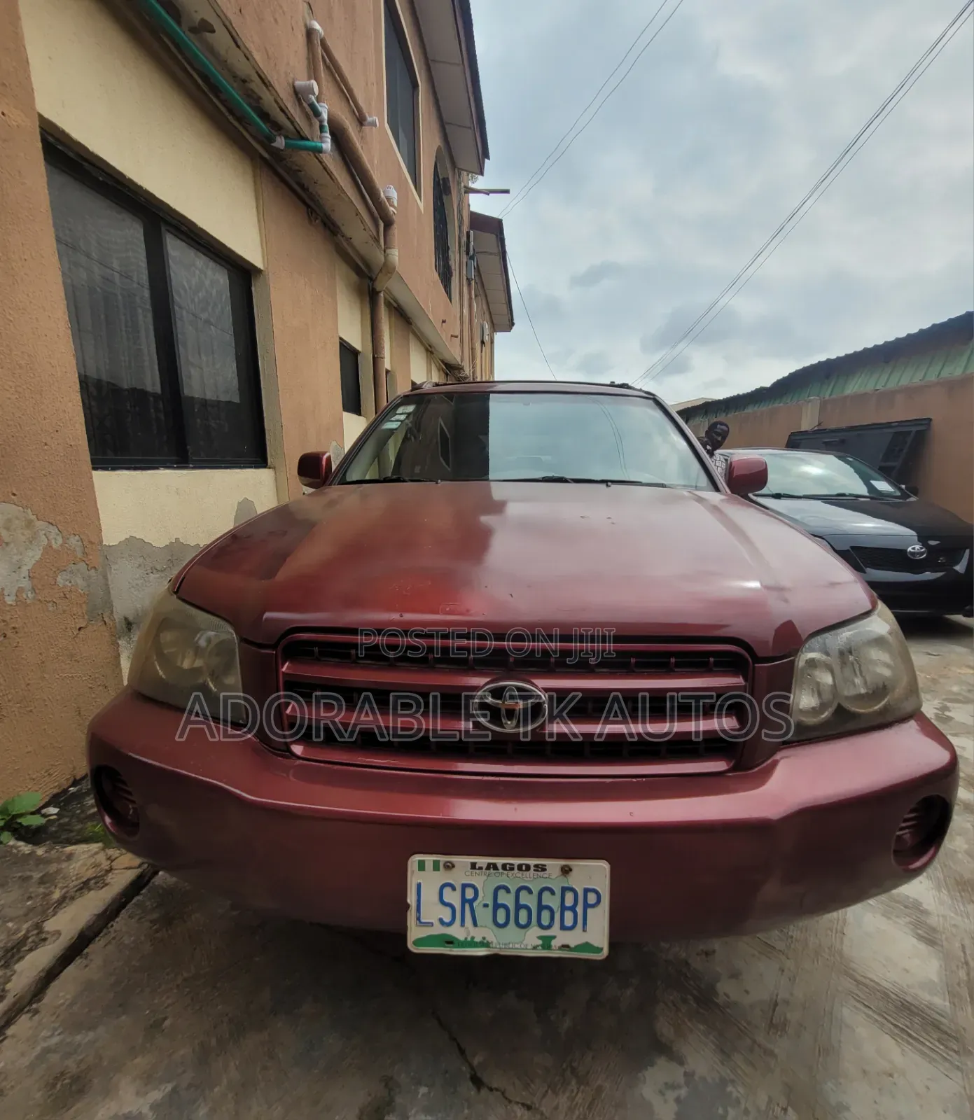 Toyota Highlander 2004 Red
