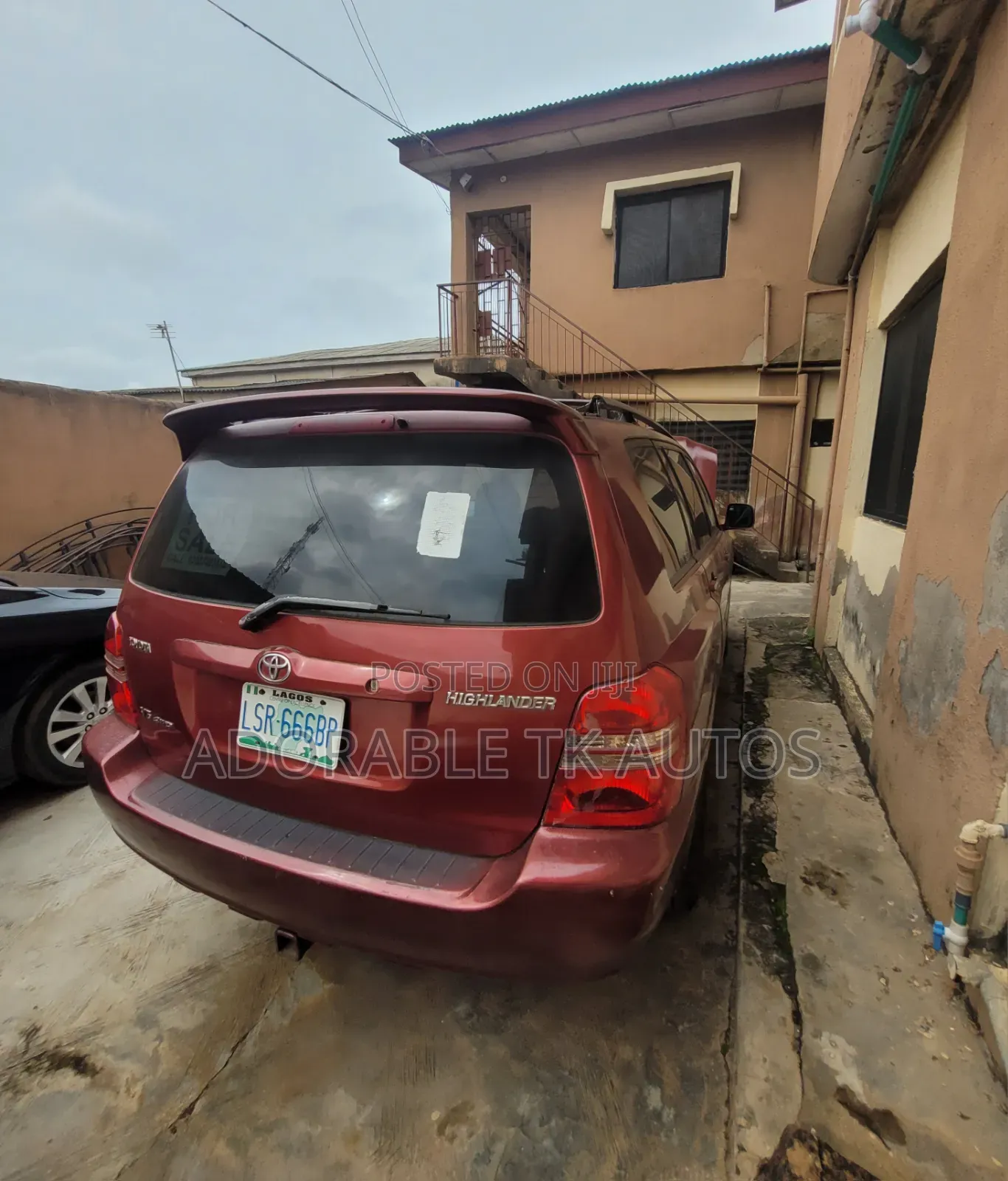 Toyota Highlander 2004 Red