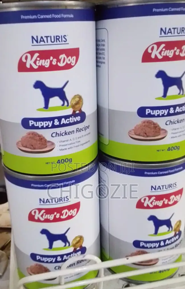 See Video. Naturis Can Dog Food Mashed for Puppies