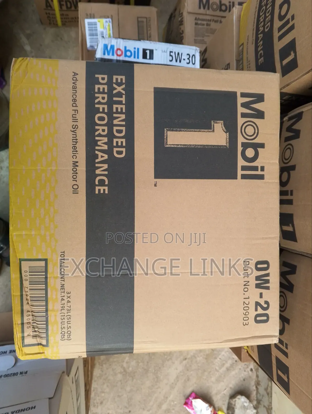 Mobil 1 0w-20 5l Advanced Full Synthetic Engine Oil