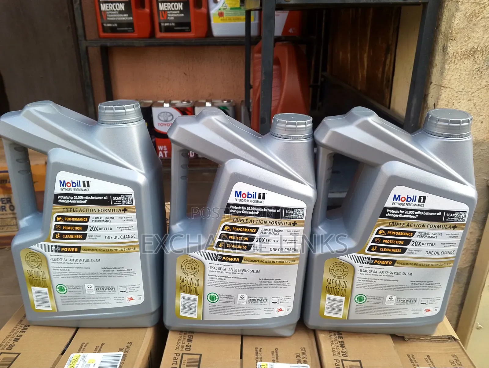 Mobil 1 0w-20 5l Advanced Full Synthetic Engine Oil