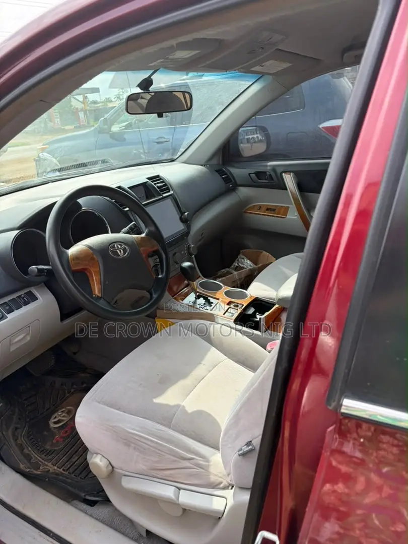 Toyota Highlander Sport 2008 Red