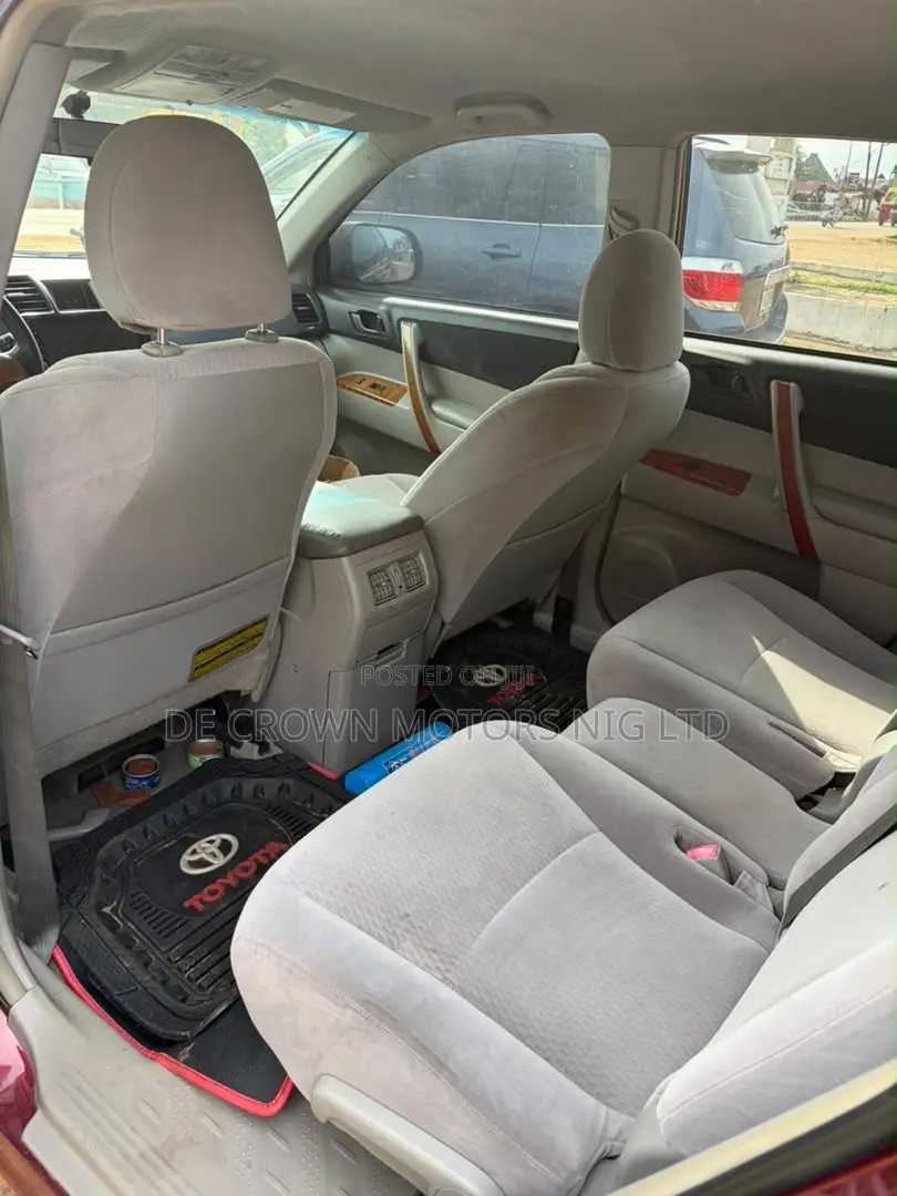 Toyota Highlander Sport 2008 Red
