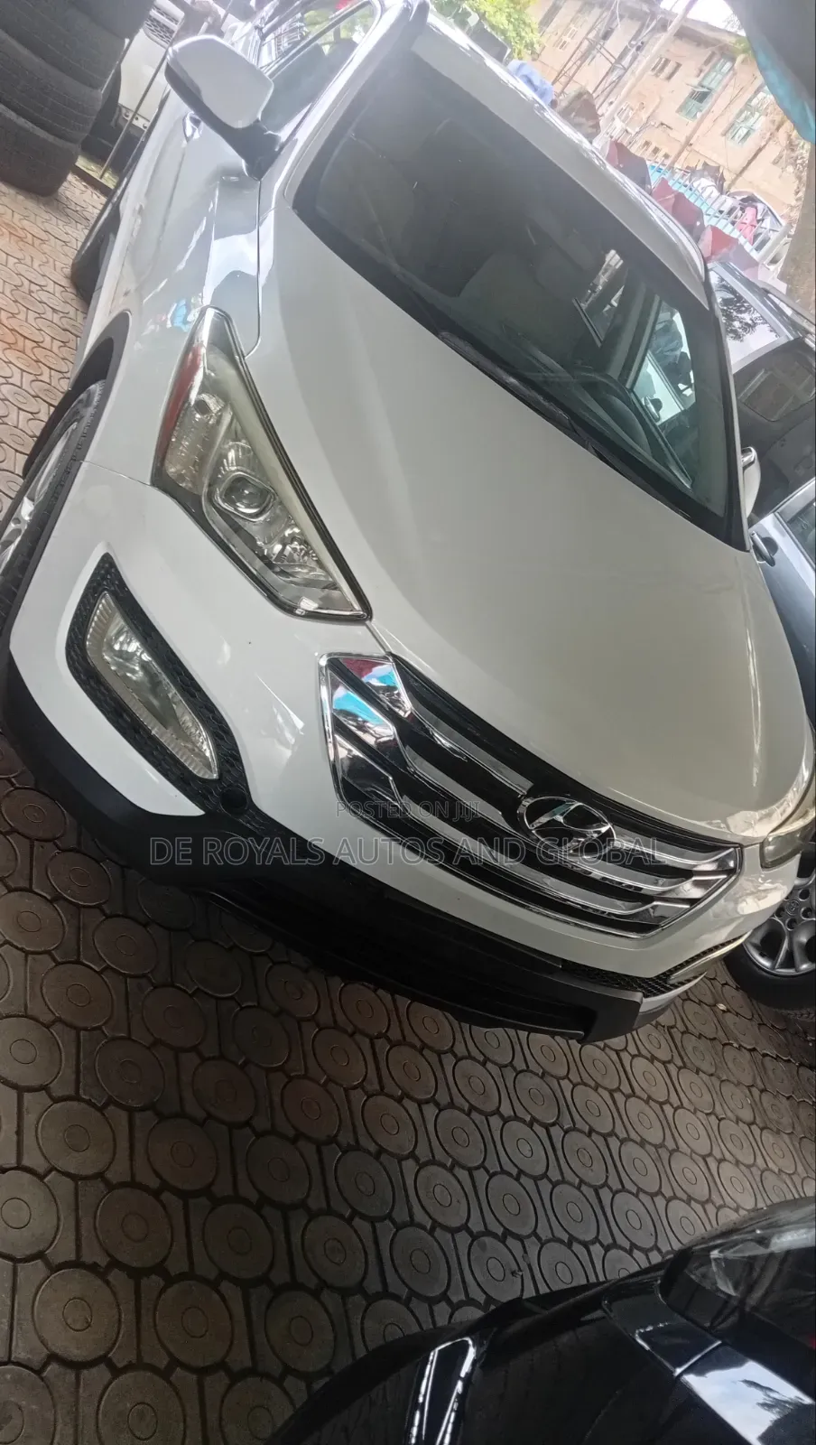 Hyundai Santa Fe 2015 White