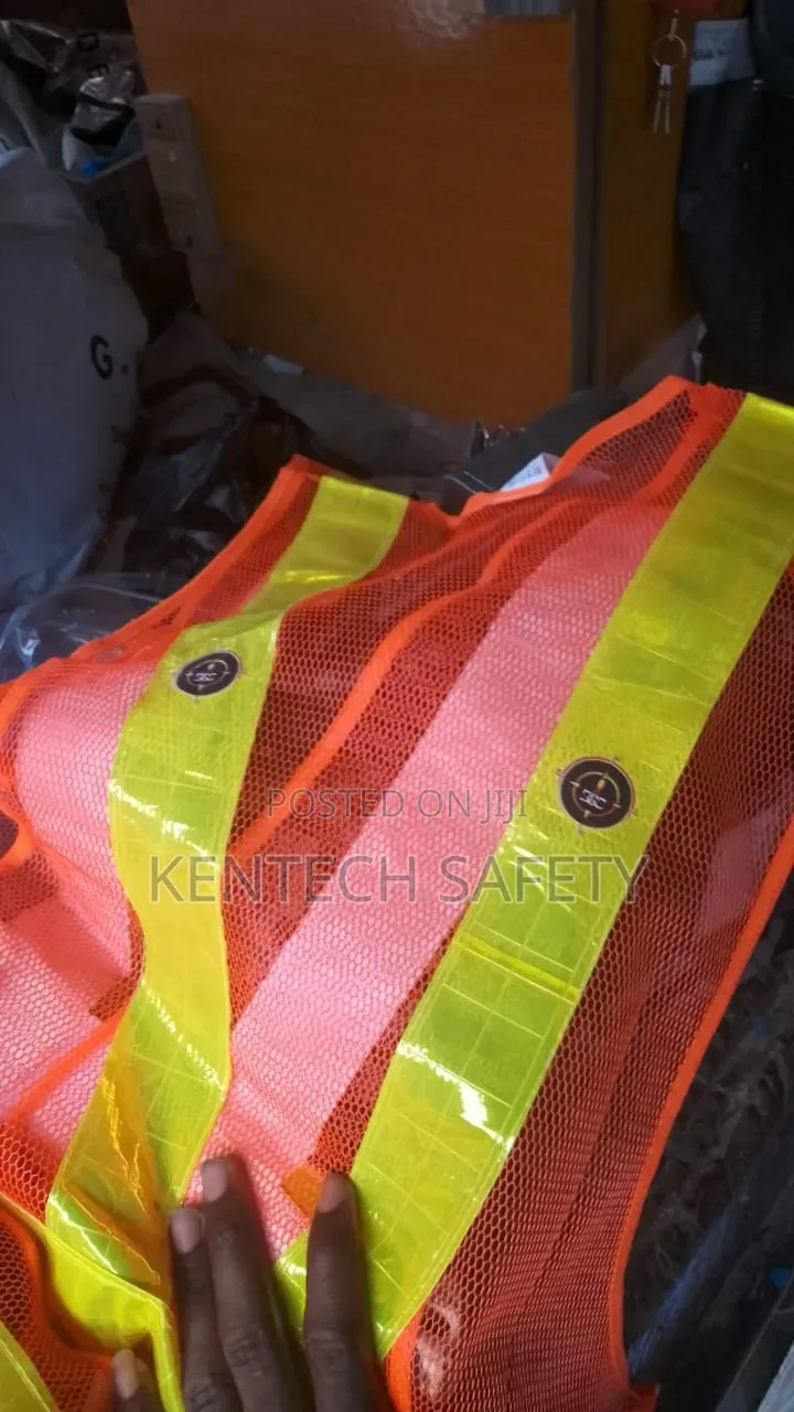 Building Materials Net Safety Reflective Jacket With Branding
