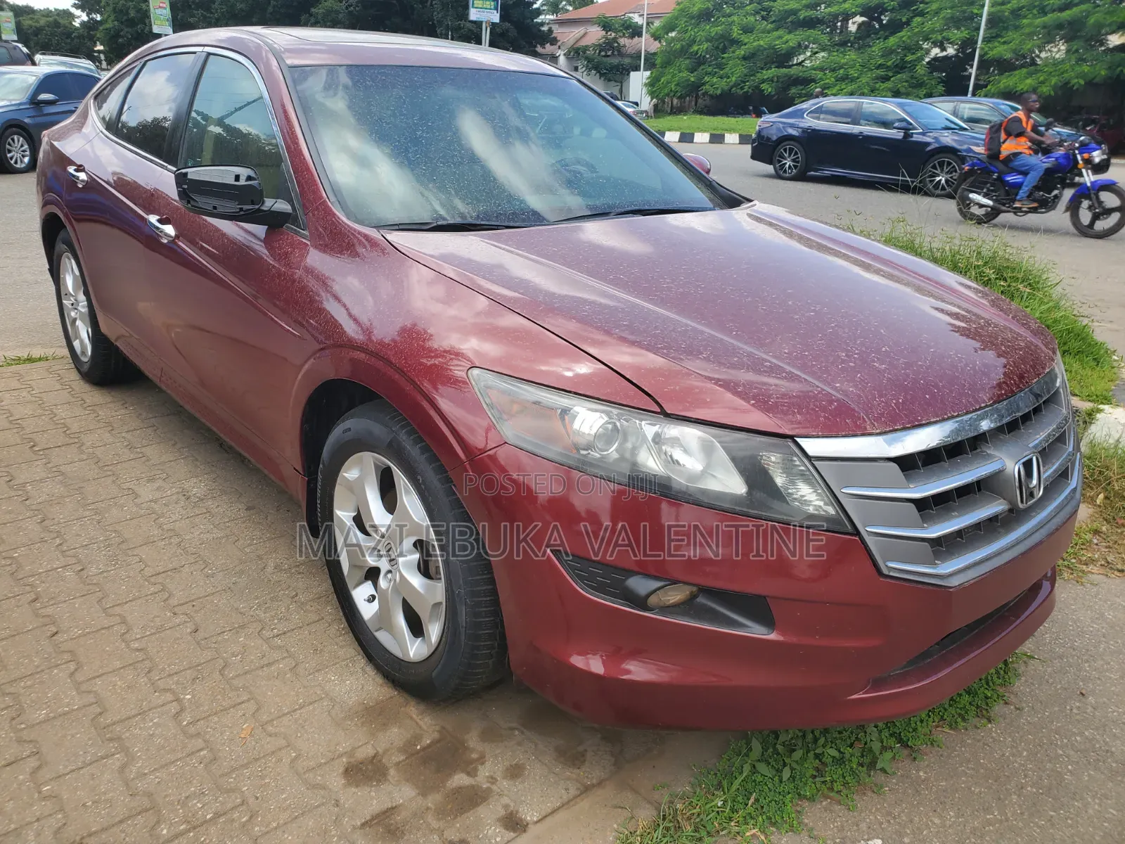 Honda Crosstour 2010 Burgundy