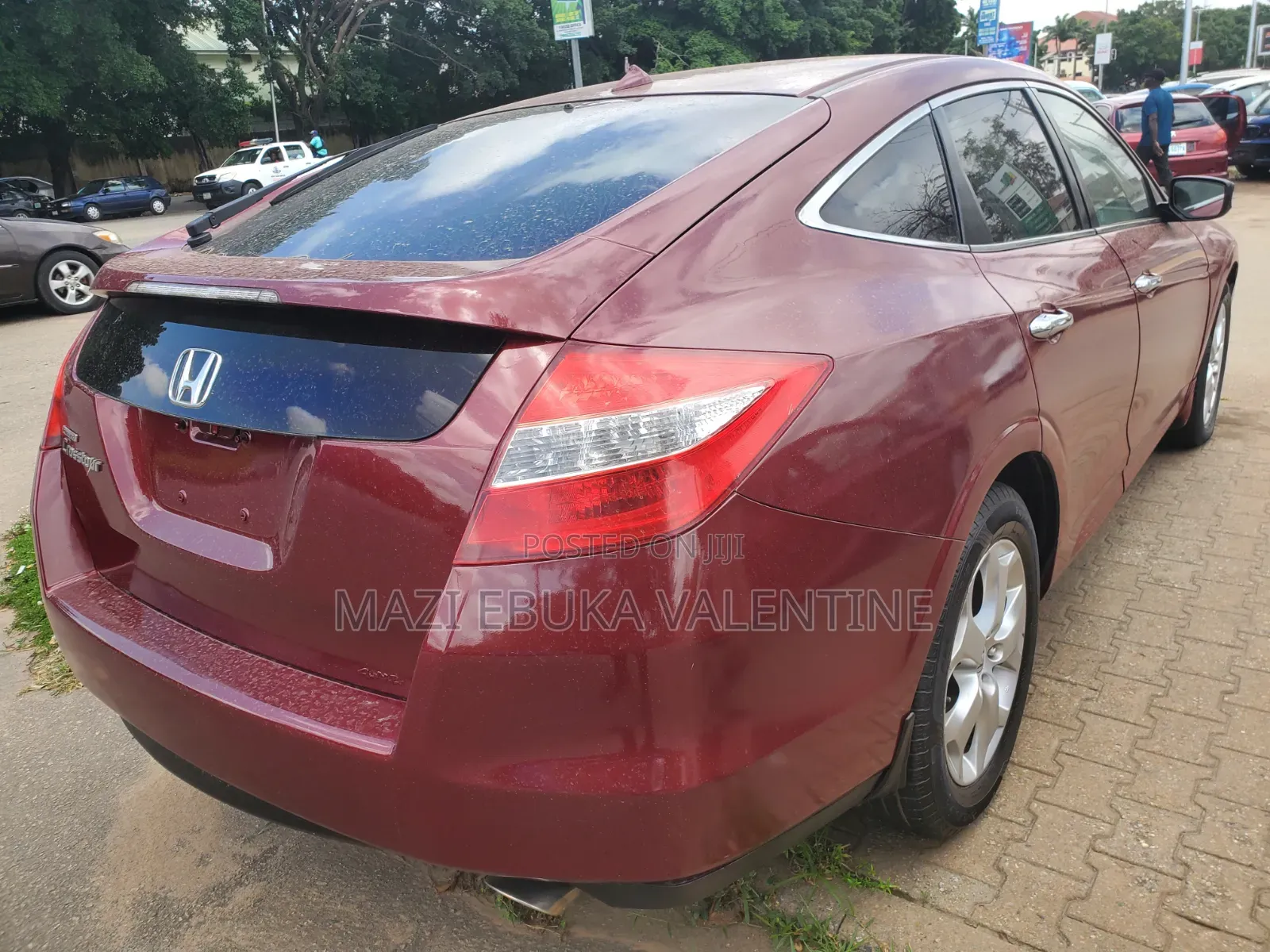 Honda Crosstour 2010 Burgundy