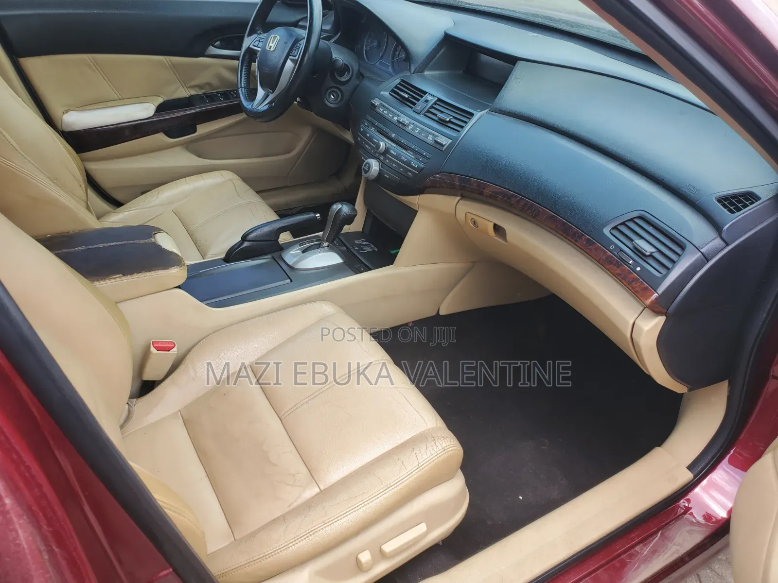Honda Crosstour 2010 Burgundy