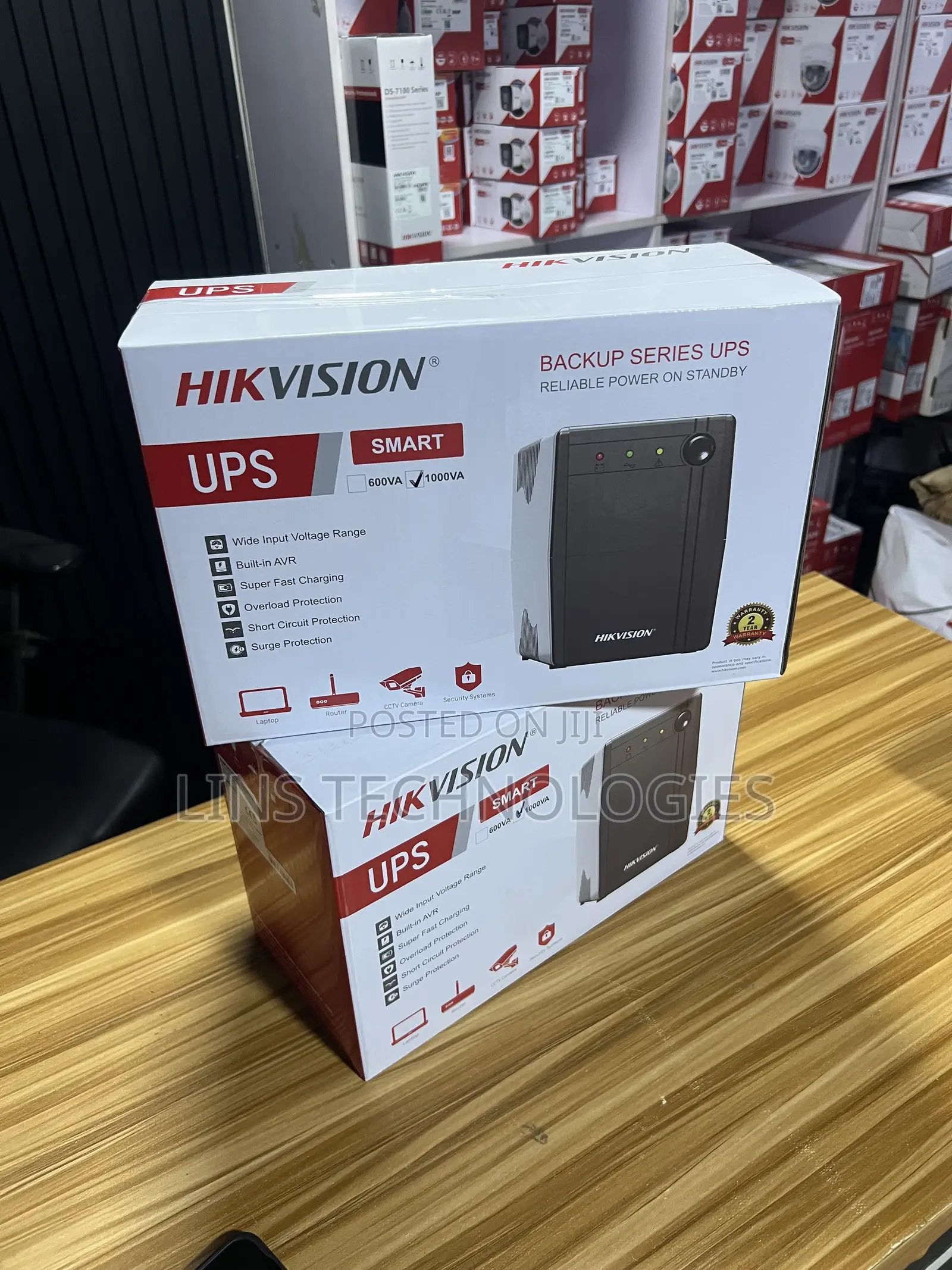 Hikvision 1000va Smart Ups