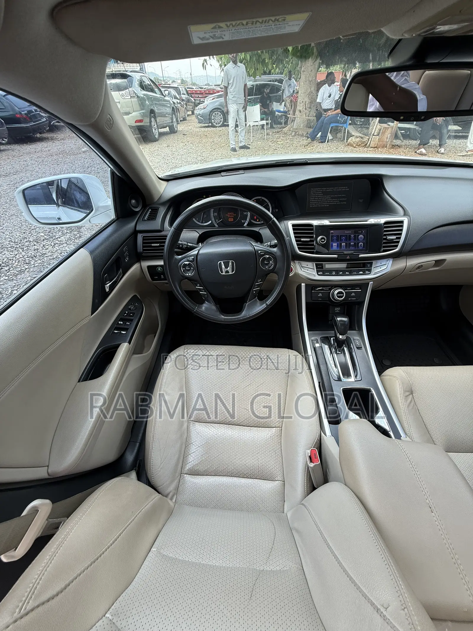 Honda Accord Touring 4dr Sedan FWD (3.5L 6cyl 6A) 2013 White