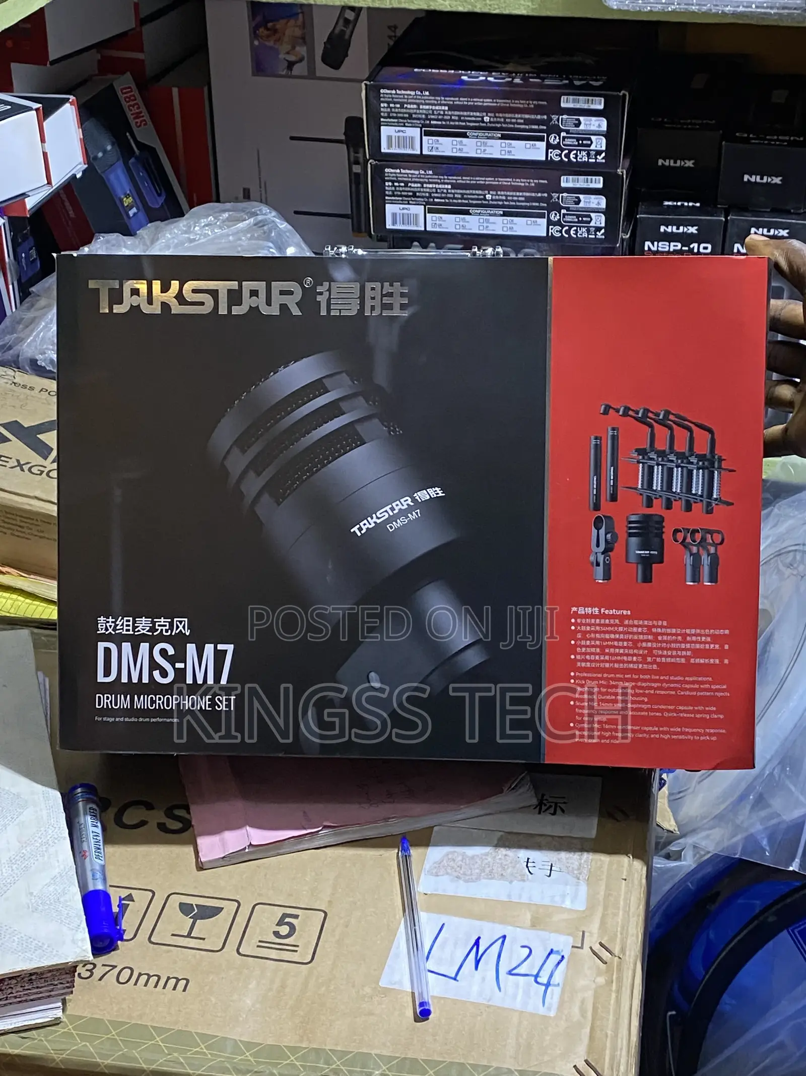 Takstar Professional 7sets Drum Microphone