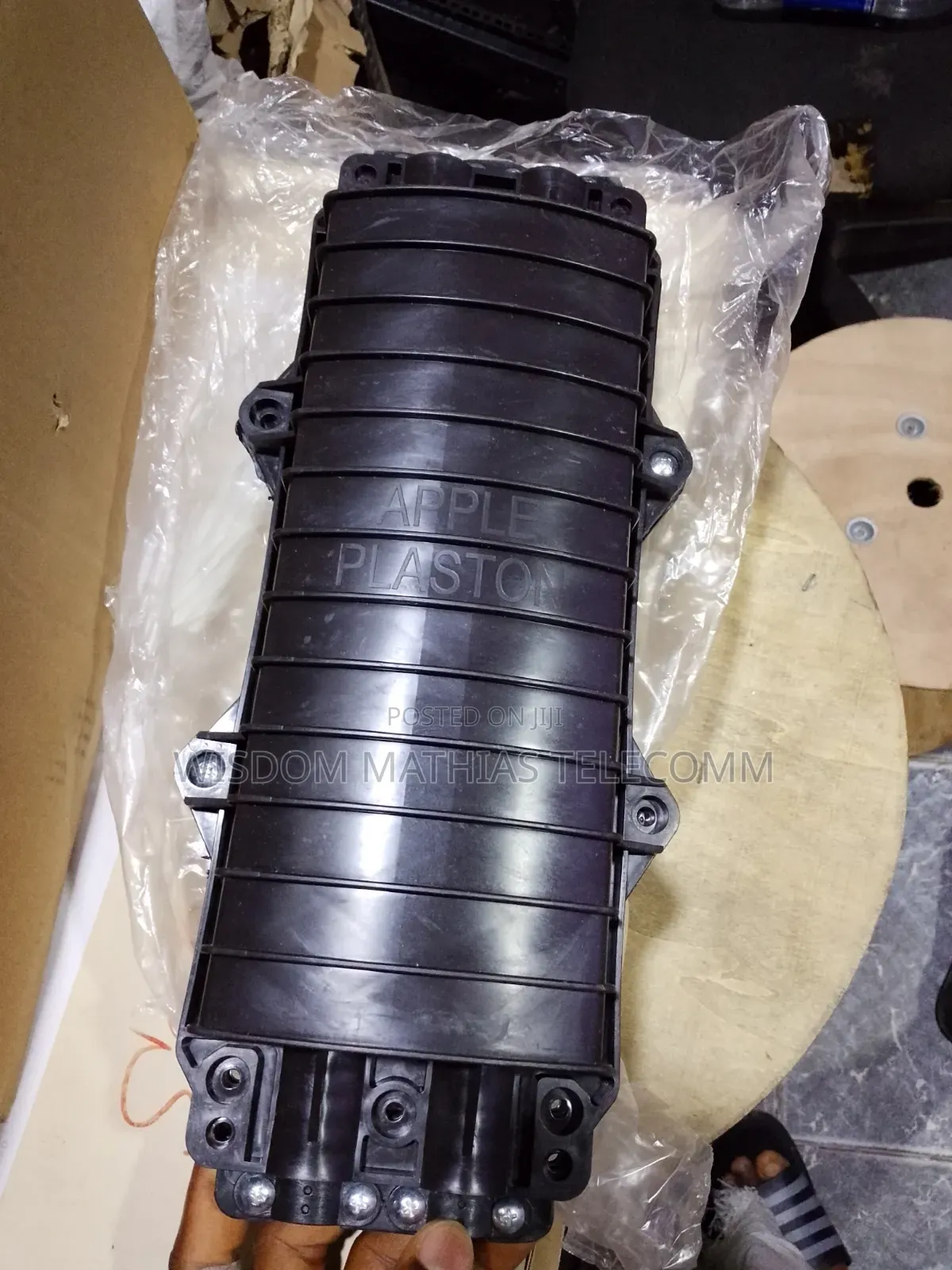 Apple Plaston Fiber Optic Splicing Waterproof Flat Closure