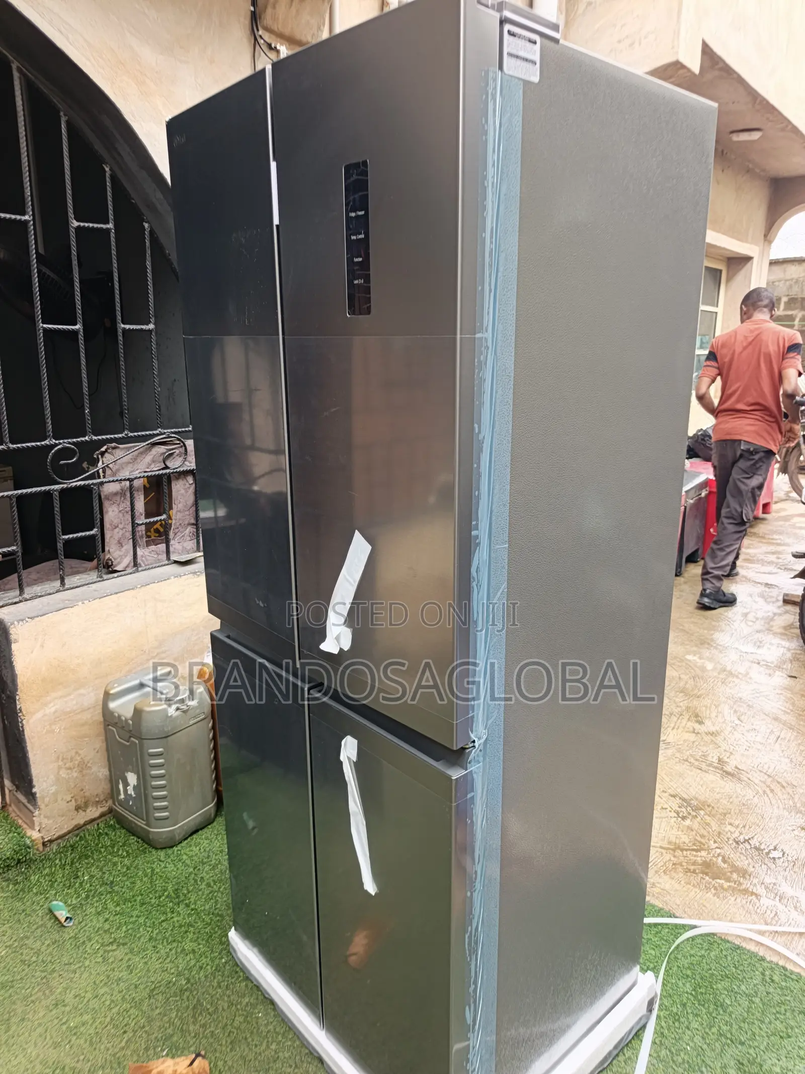 Lg 434l Premium Refrigerator Ref-41fplamgcf–Modern Side by Side Fridge