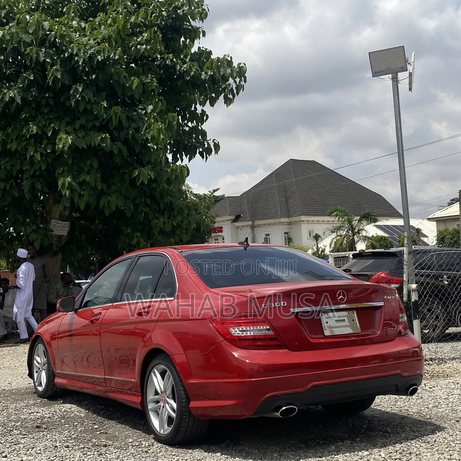 Mercedes-Benz C300 2013 Red