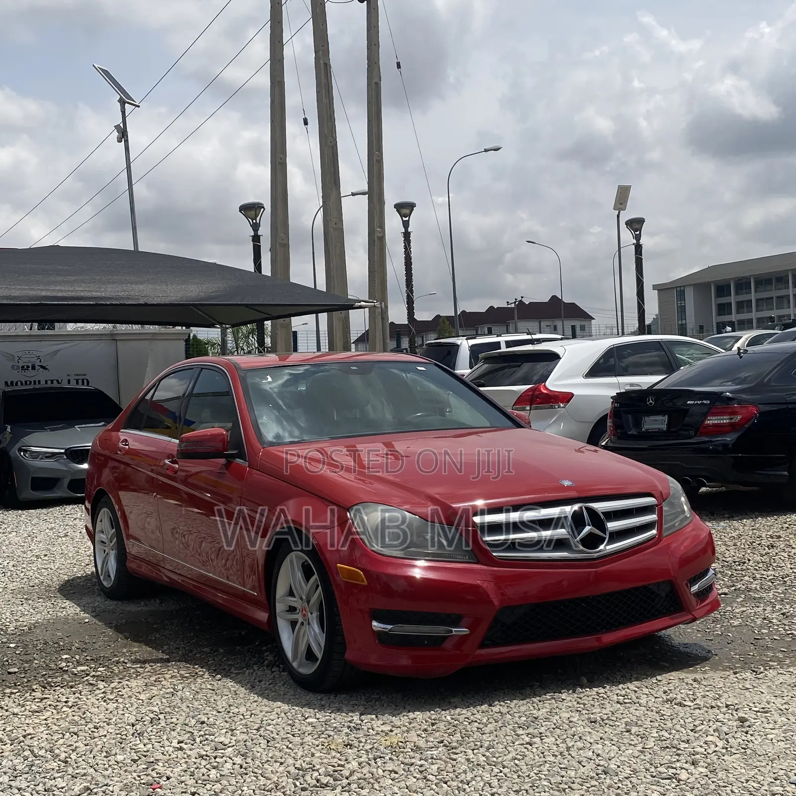 Mercedes-Benz C300 2013 Red
