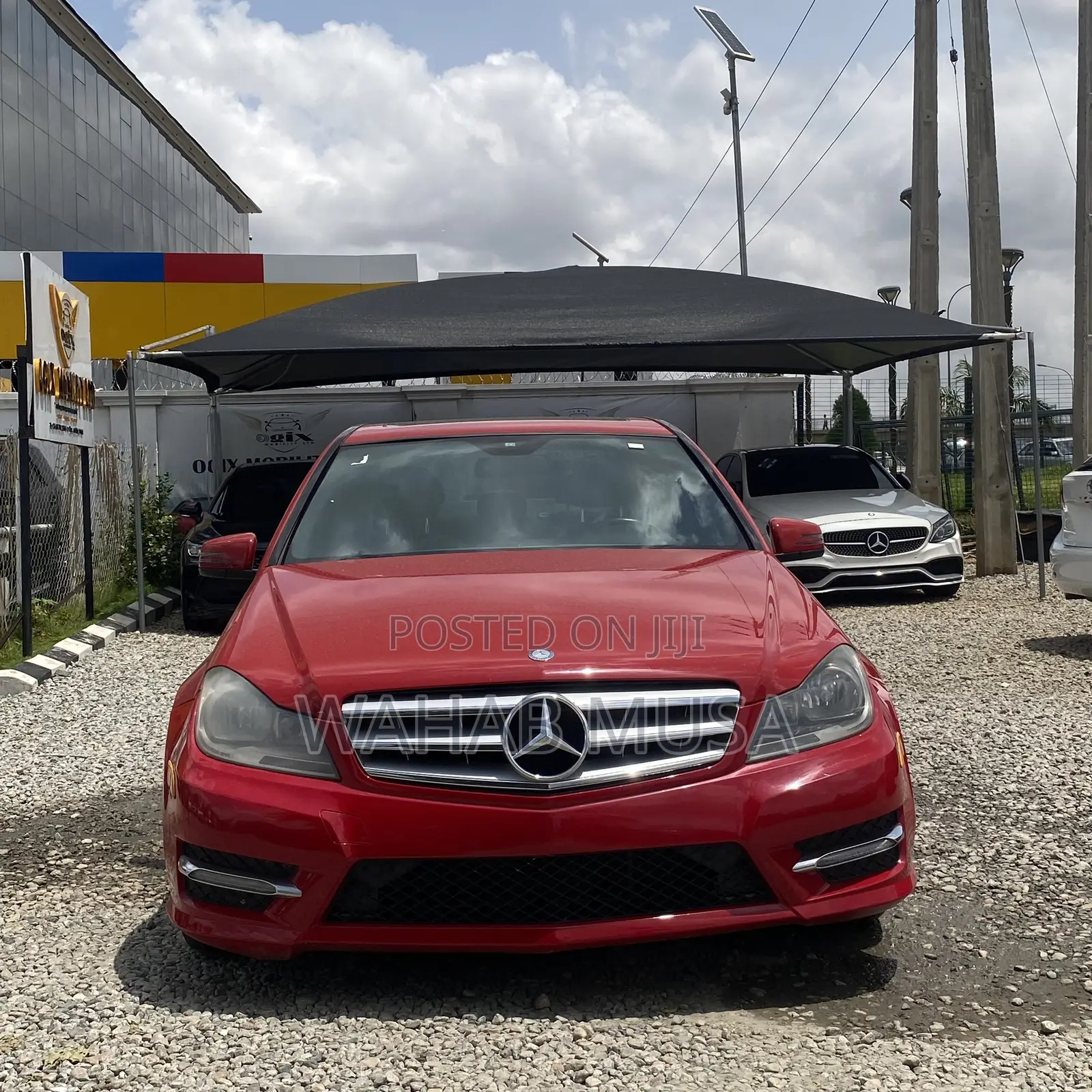 Mercedes-Benz C300 2013 Red