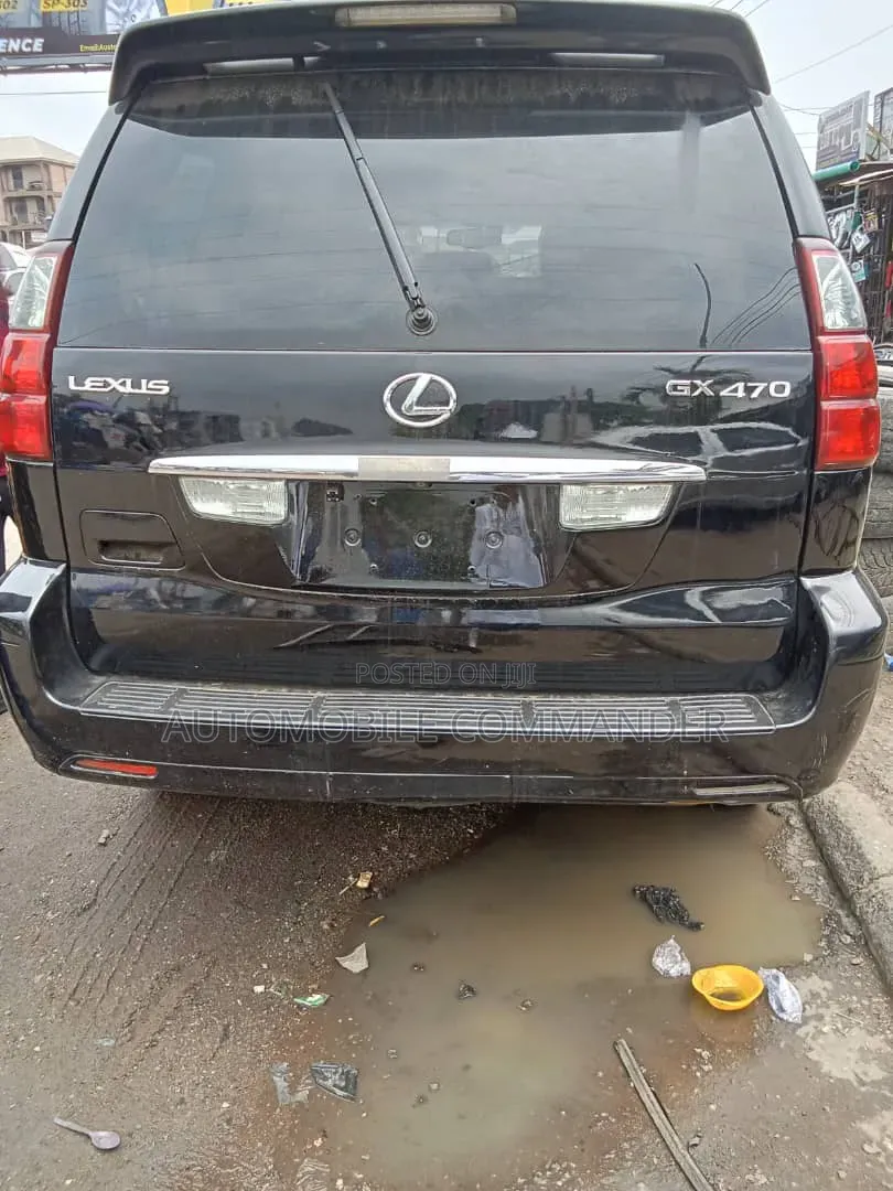 Lexus GX 470 Sport Utility 2005 Black