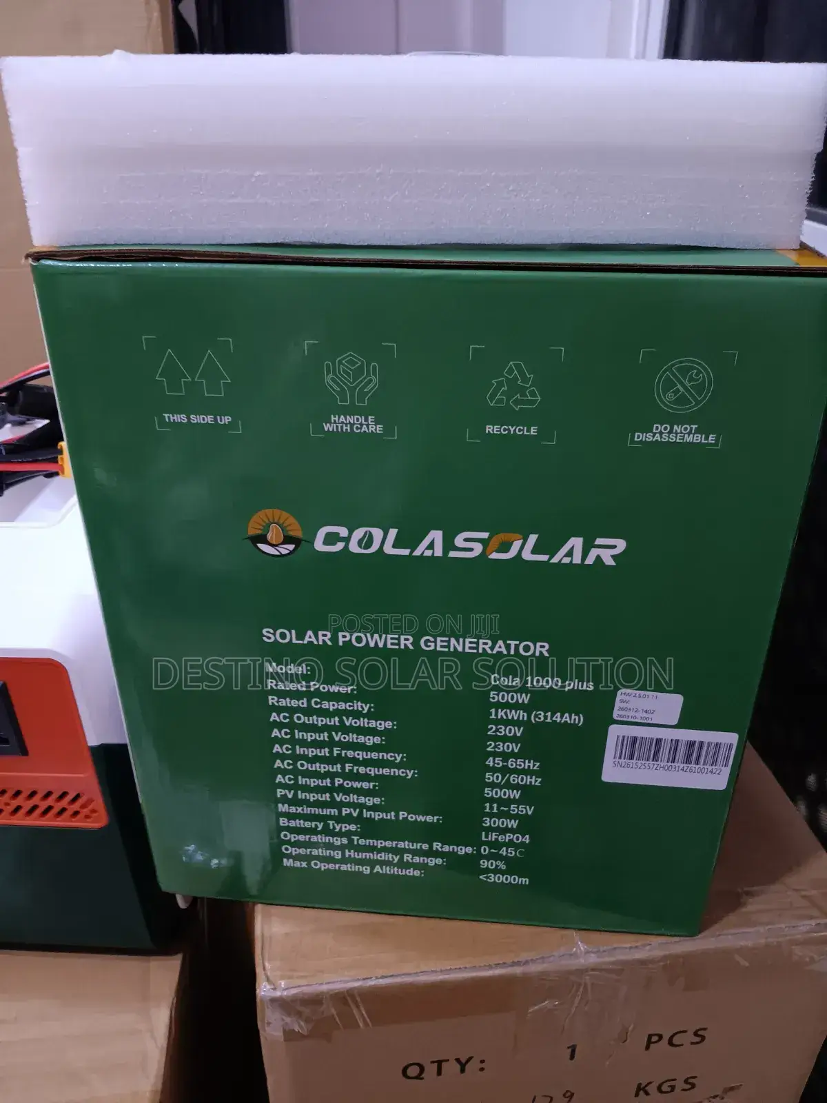 The Cola 1000kw Plus Solar Generator