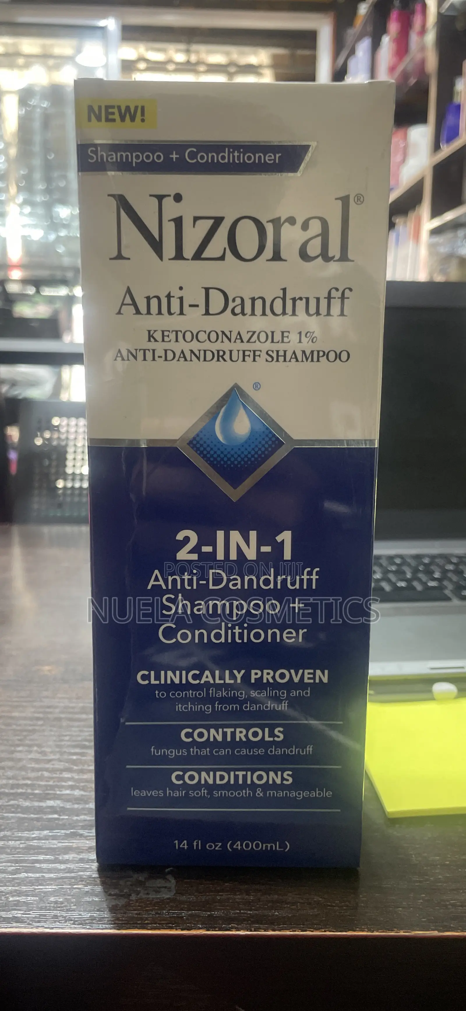 Nizoral 2 in 1 Anti Dandruff Shampoo + Conditioner (400ml)