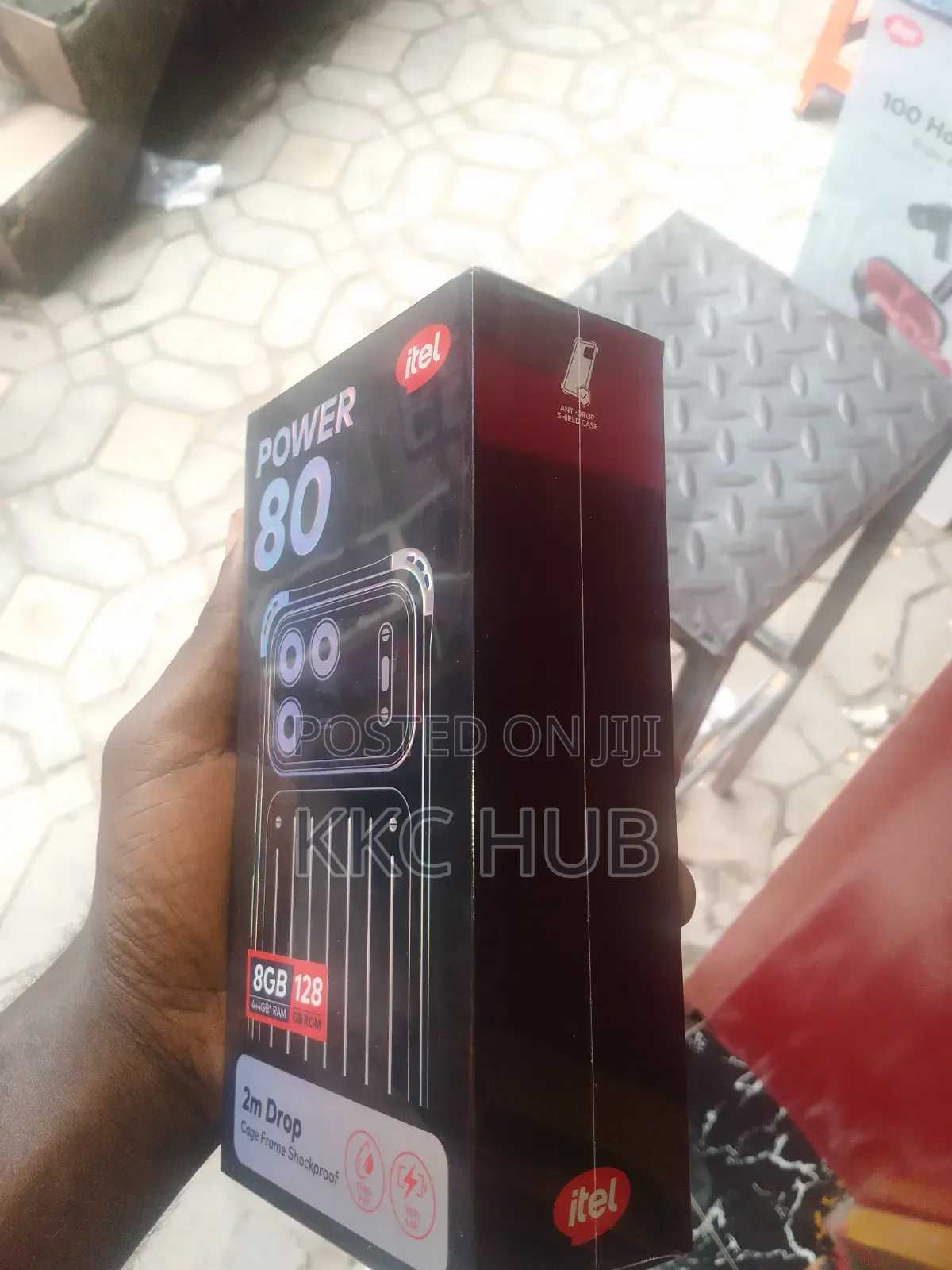 New Itel Power 70 128 GB Black