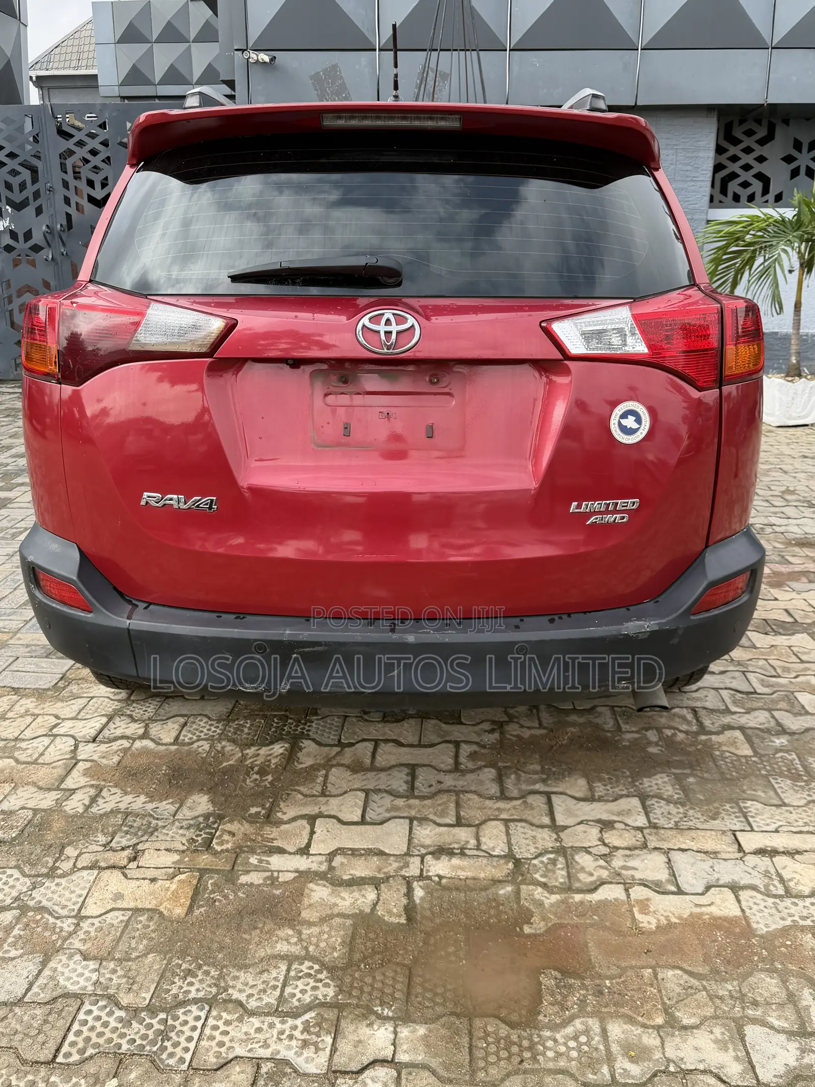 Toyota RAV4 Limited FWD (2.5L 4cyl 6A) 2016 Red